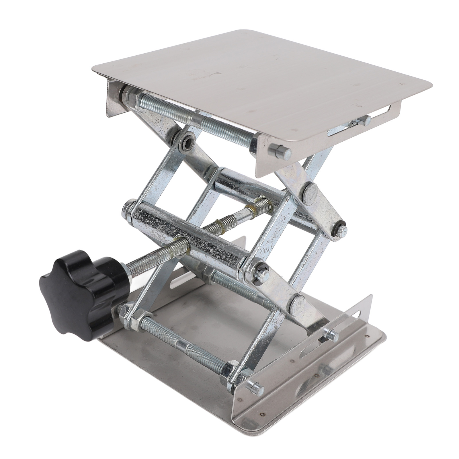 4x4 Zoll Große Scherenhubplattform Aus Edelstahl, Höhenverstellbar Von 48 Mm Bis 152 Mm, Hubtisch, Maximale Traglast 10 Kg