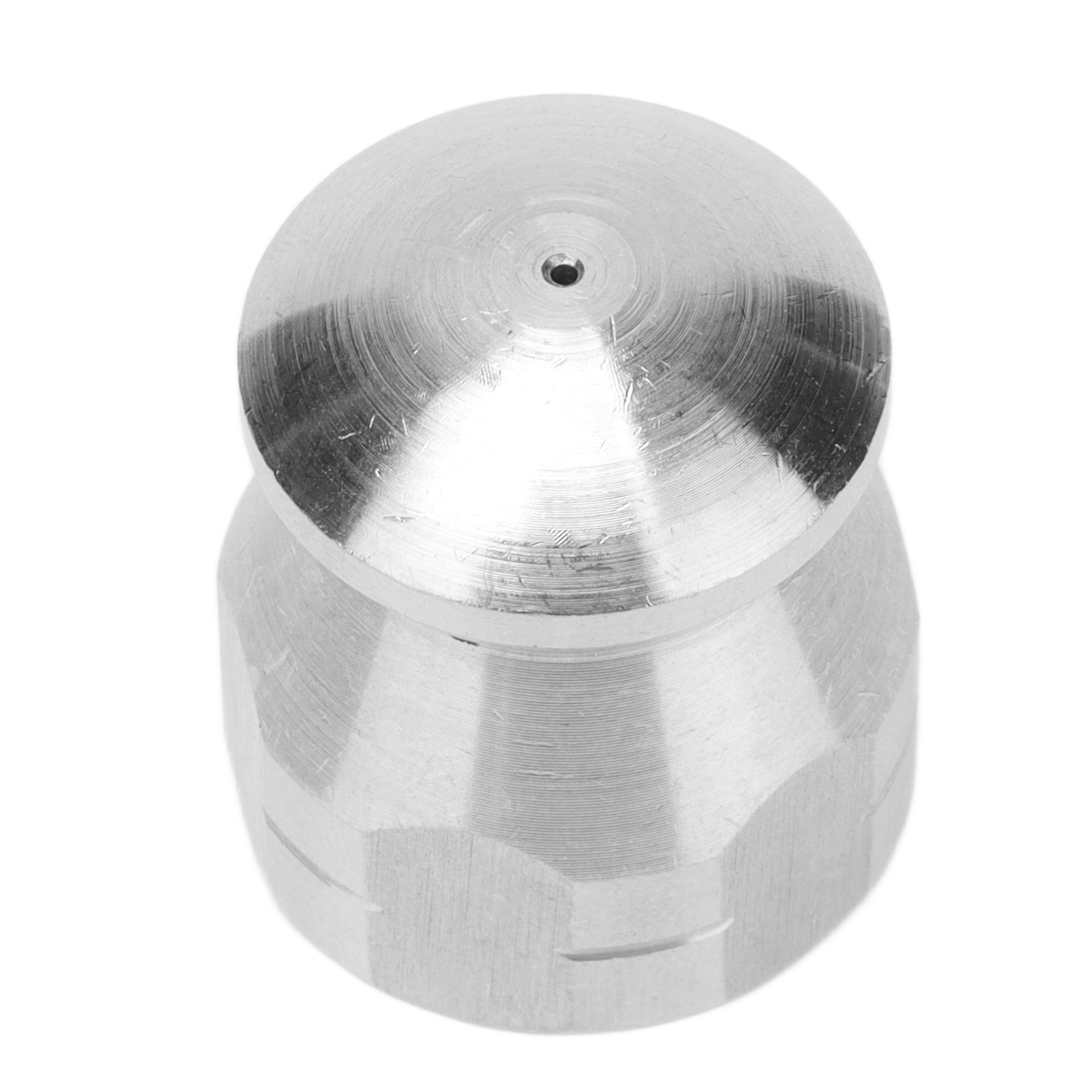 G3/8-zoll-edelstahl-schlauchreinigungsdüse, 1 Vorne, 6 Hinten, Für Hochdruckreiniger Und Abfluss