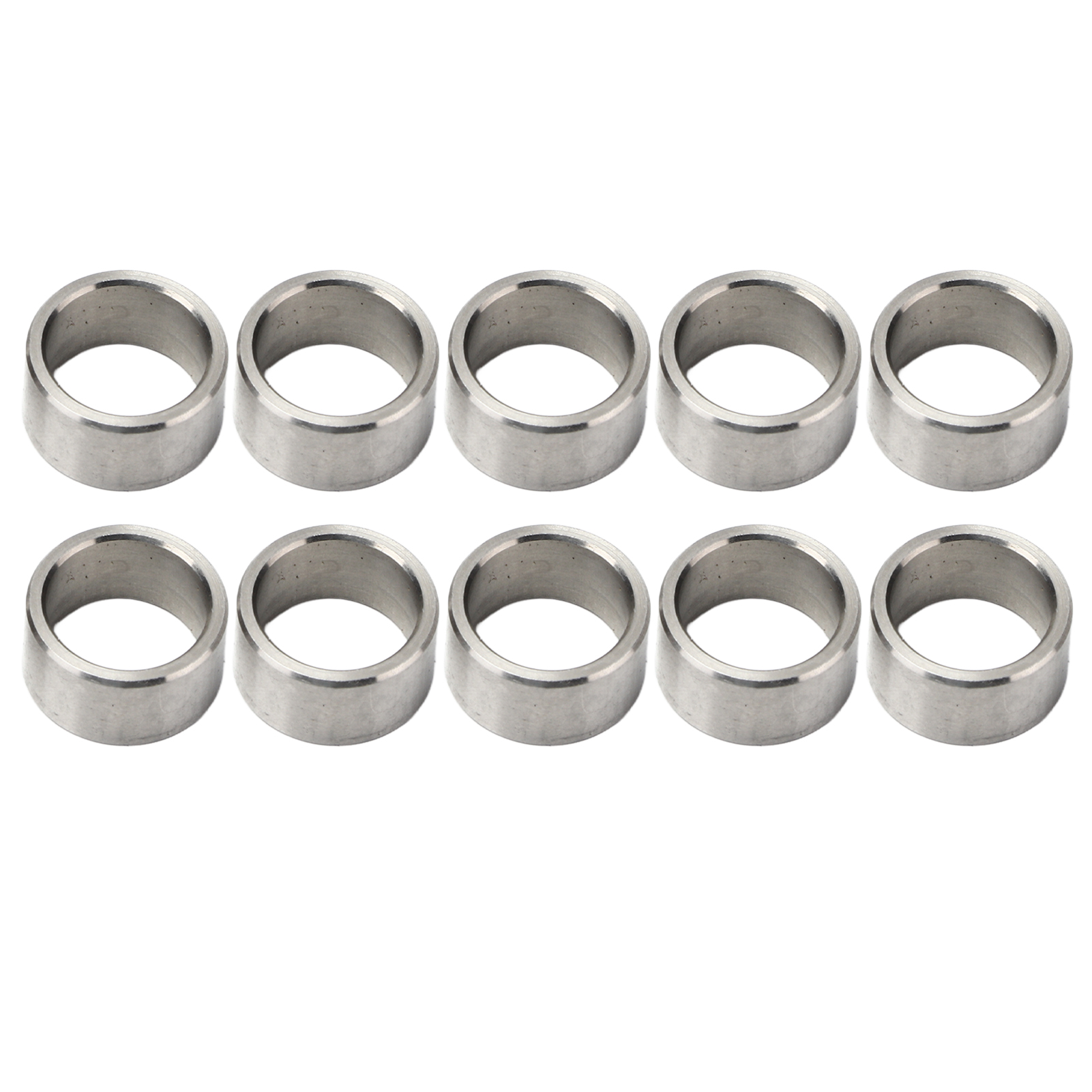Packung Mit 10 Distanzscheiben, 15 Mm Außen, 12 Mm Innen, Edelstahl, Zubehörteile, Modell 3515-0015-0080