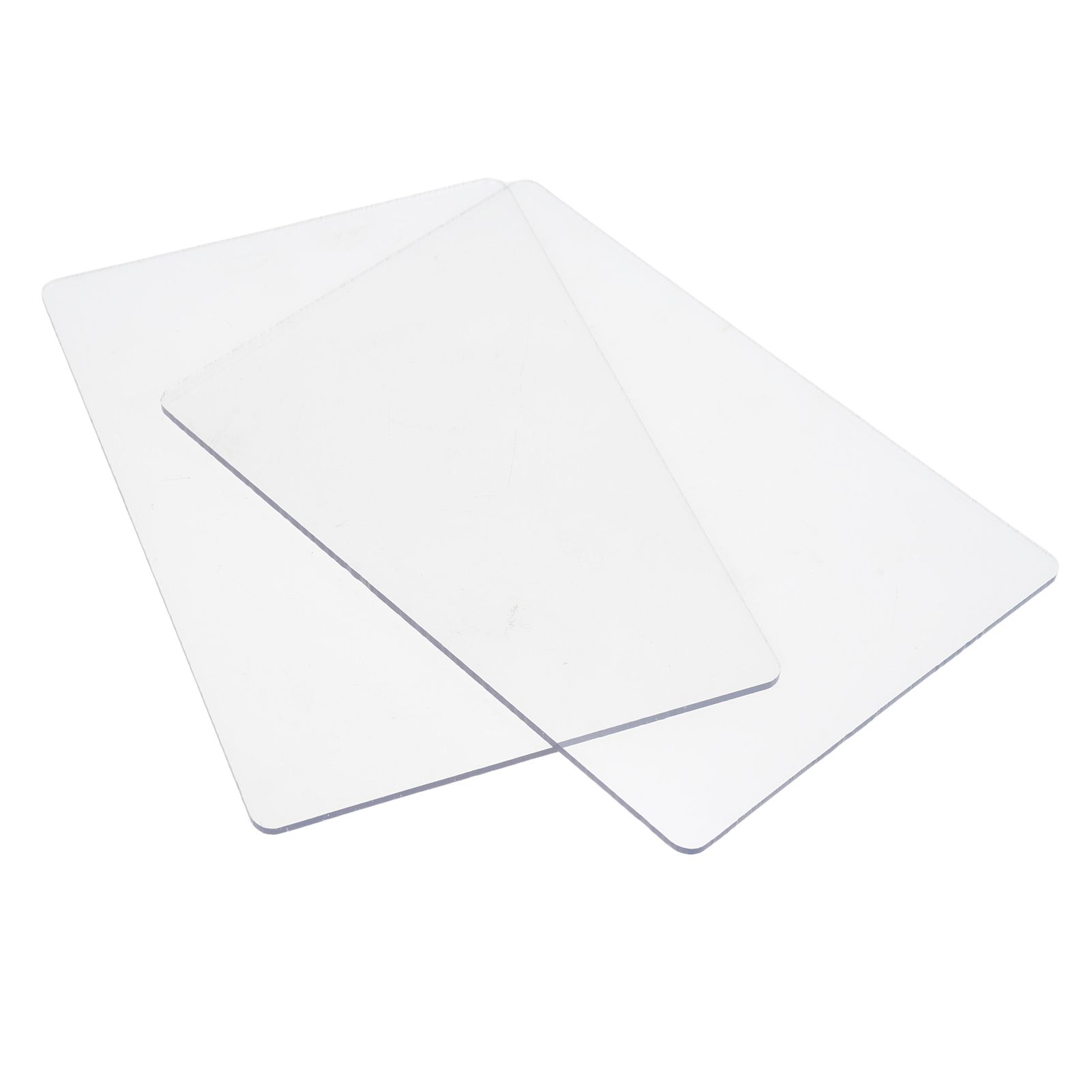 Standardmäßige 2-teilige Polycarbonat-schneideplatten Für Prägemaschinen, 22 X 15 Cm / 8,6 X 5,9 Zoll, Kompatibel Mit A5-papier Zum Schneiden Und Prägen Von Bastelarbeiten