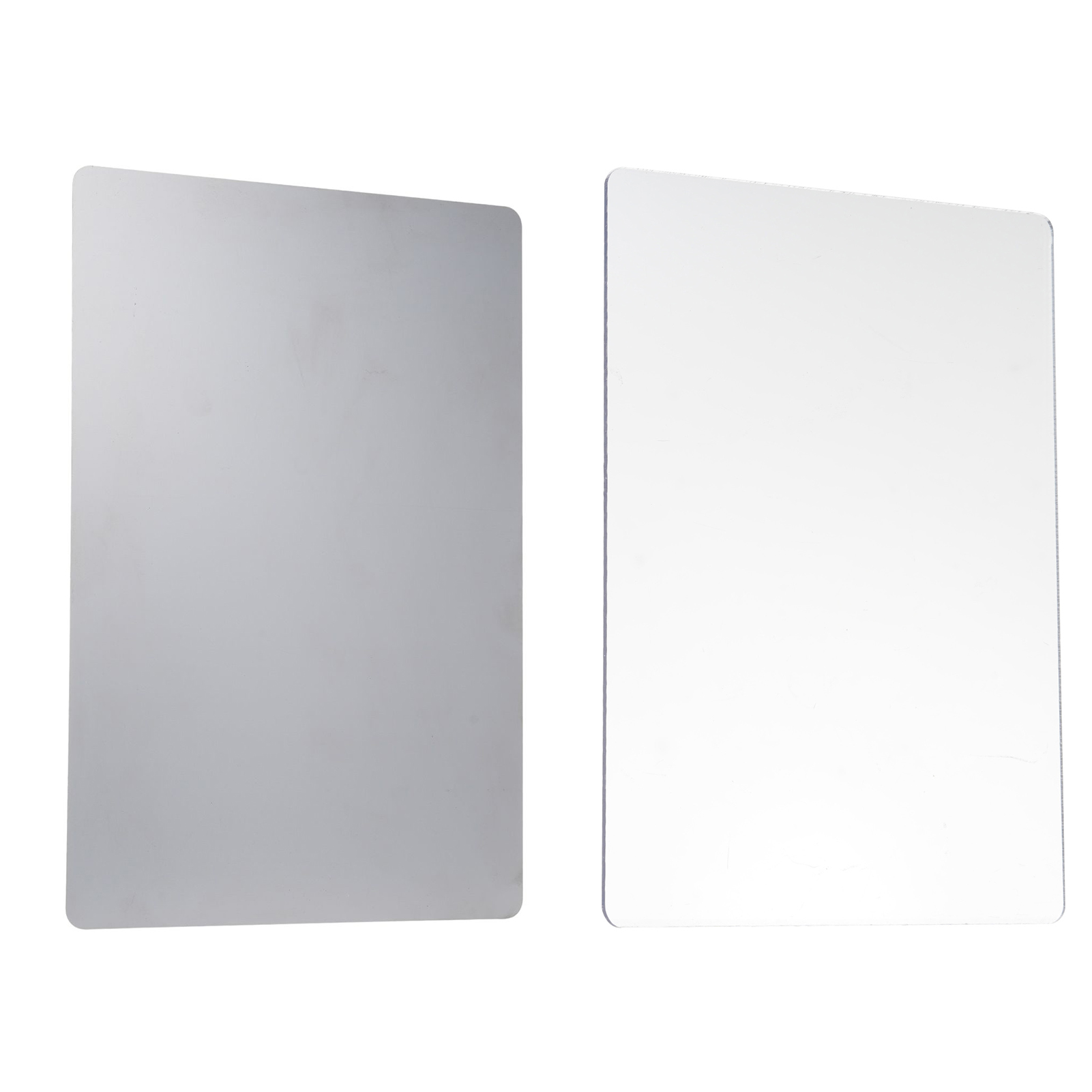 Standard-schneideplatten: 1 Polycarbonatplatte + 1 Metallplatte Für Prägemaschinen, 22 X 15 Cm / 8,6 X 5,9 Zoll, Kompatibel Mit A5-papierschneidern, Prägemaschinen Und Bastelarbeiten.