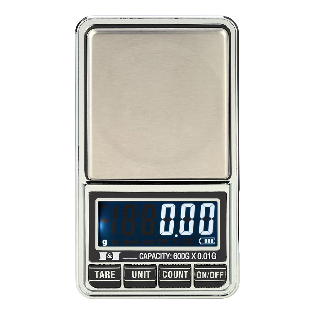 Professionelle Digitale Mini-taschenwaage Für Schmuck, Präzision 600 G 0,01 G