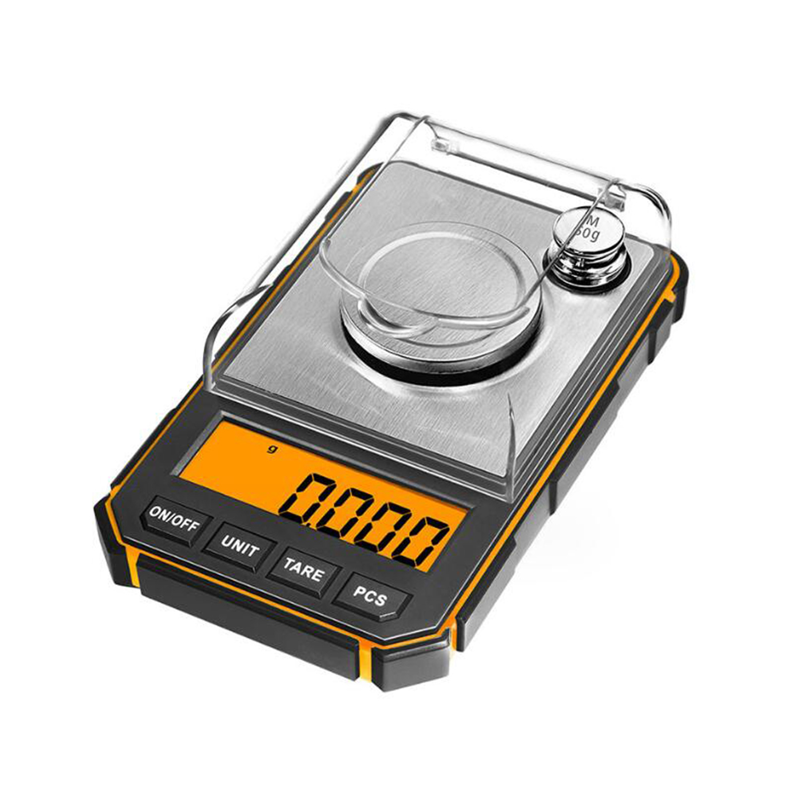Elektronische Schmuckwaage, 50 G Kapazität, 0,001 G Genauigkeit, Digitale Lcd-taschenwaage Für Laboranwendungen