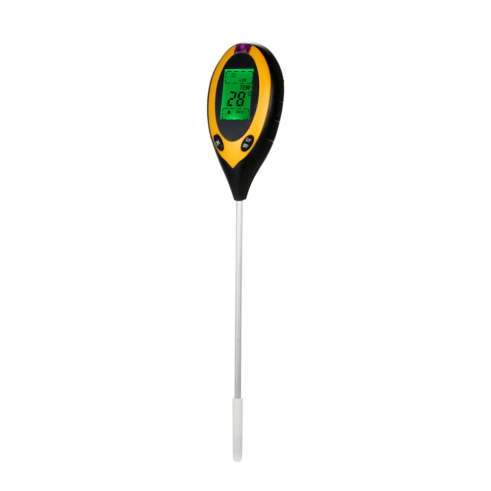 4-in-1 Bodentester: Ph-wert, Feuchtigkeit, Temperatur, Licht – Ph-analysator Und Hygrometer