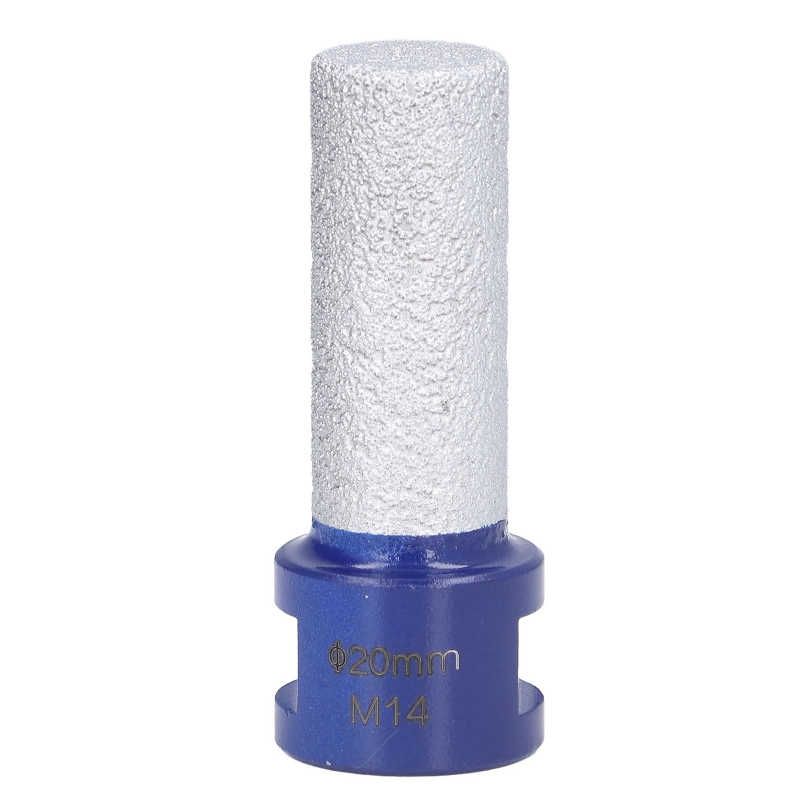 Diamantförmiger Finger-vakuumlötfräser Mit M14-gewinde Für Hartkeramik Und Porzellan, 20 Mm