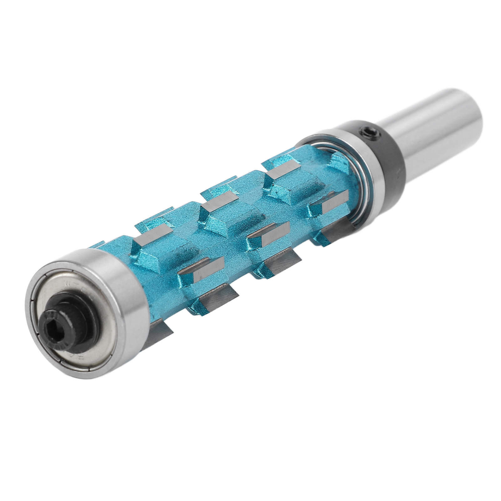 Doppelspiral-hartmetall-rollenfräser, 1/2 Zoll Durchmesser, 3/4 Zoll Schaft, 2-9/16 Zoll Schnittdurchmesser, Schnittlänge