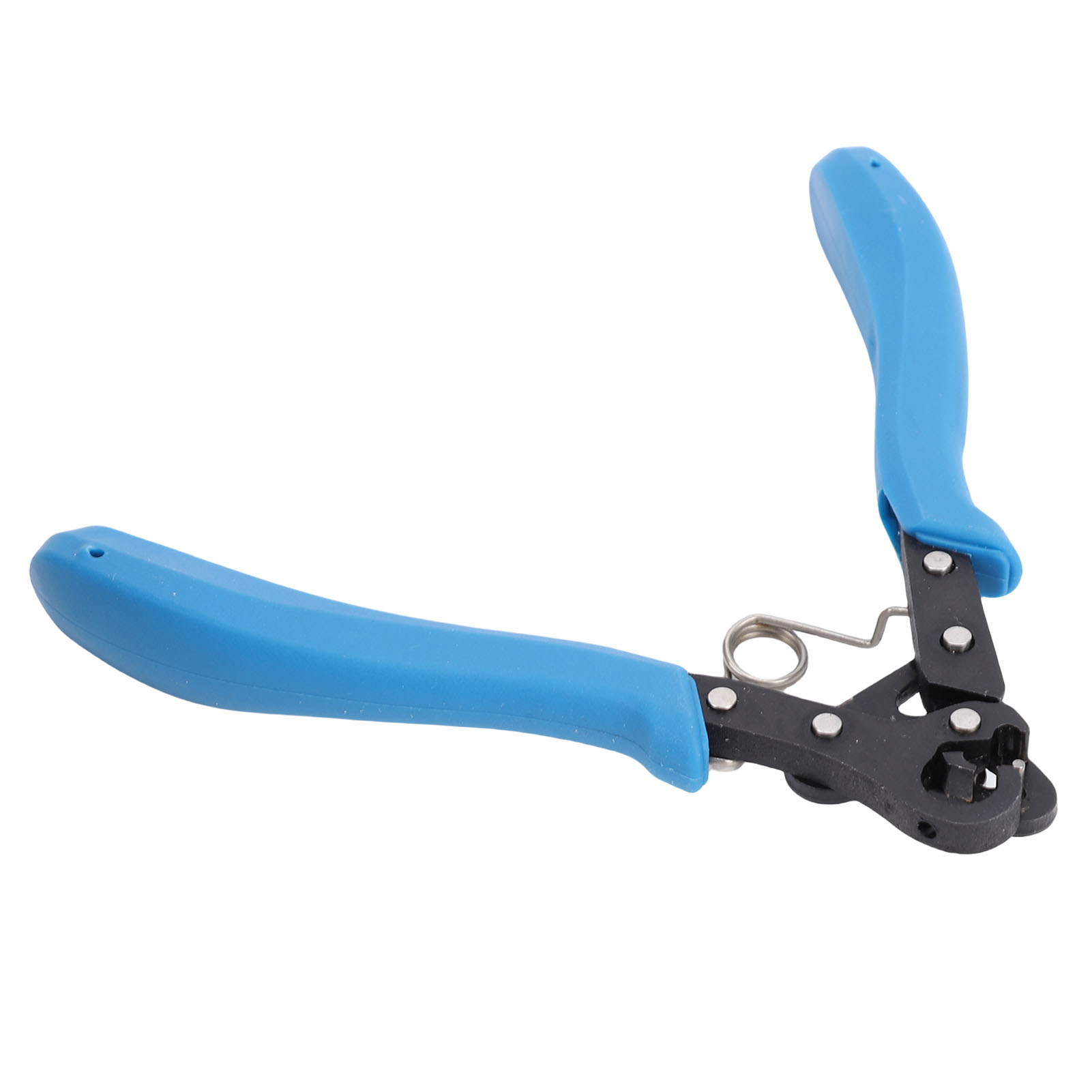 Ein-schritt-schmuckbiegezange Für 18-26g Draht, 1,5 Mm Ösen, Griff Aus Kohlenstoffstahl Und Blauem Pvc