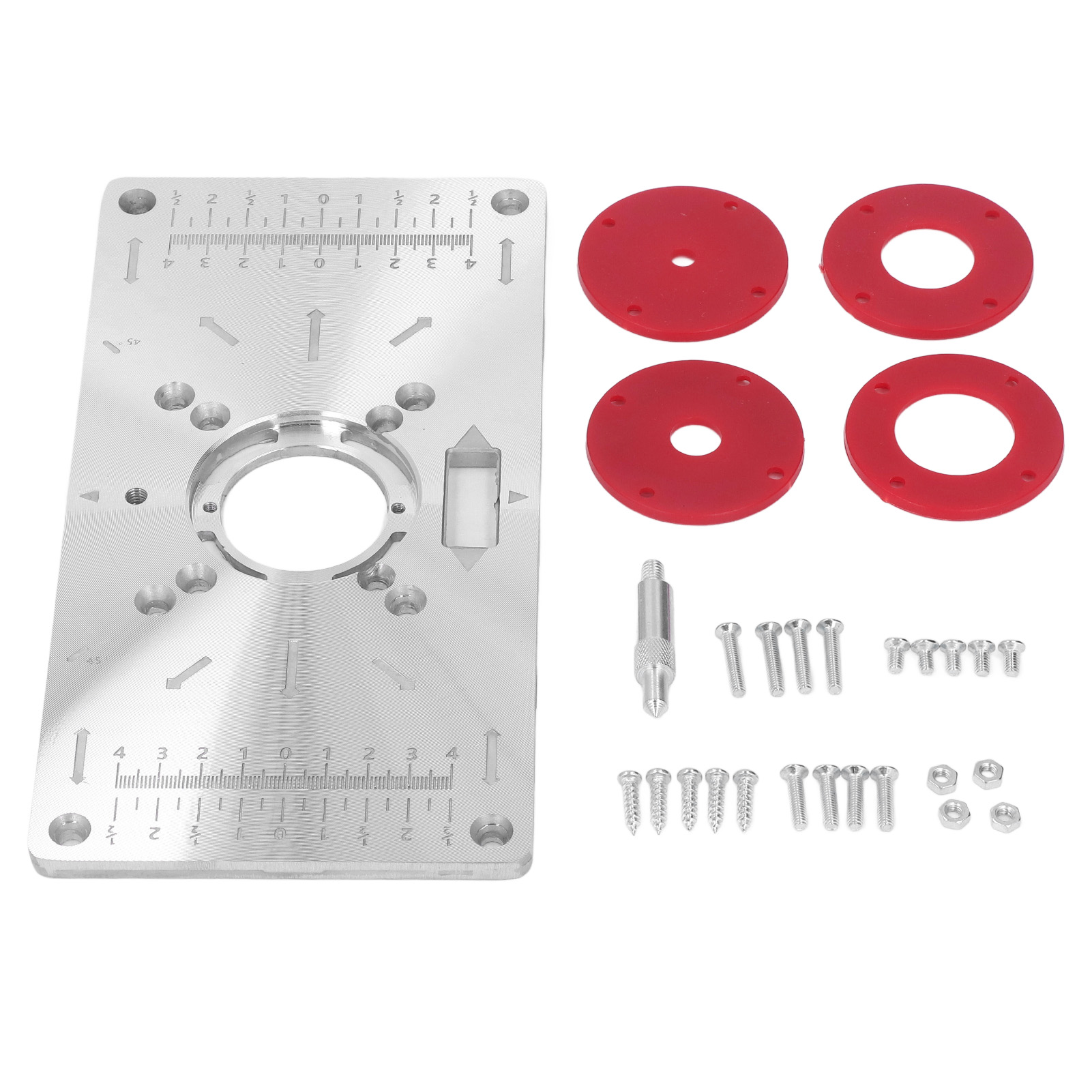 Frästisch Mit Einlegeplatte Und Kippplatte Für Holzgravier- Und Fräsmaschinen, Aluminiumlegierungsset
