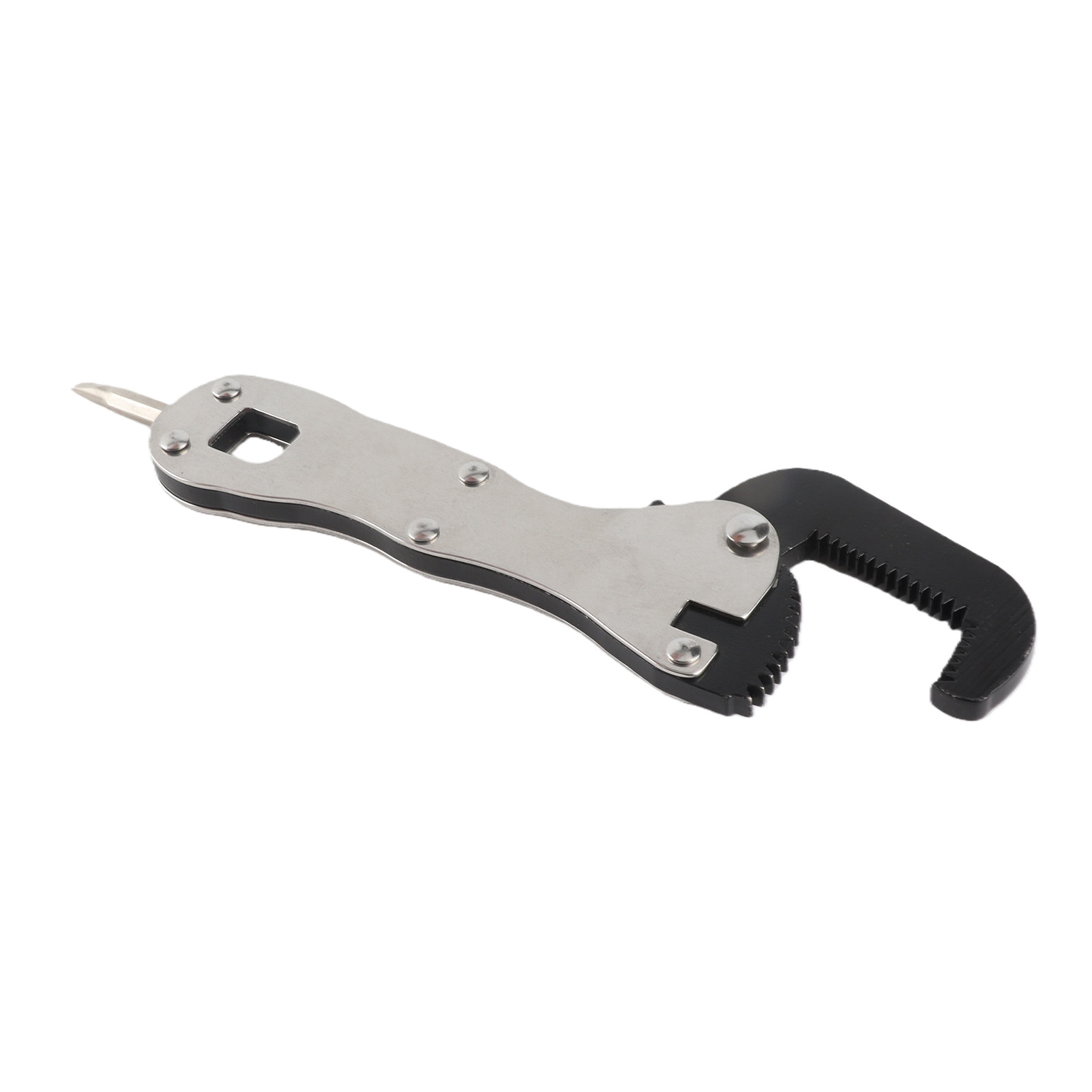 Mikro-schraubenschlüssel 9,53 Cm, Selbstjustierend, Multifunktional, Kleiner Schraubstockschlüssel Für Rohre Und Enge Zwischenräume, 1 Stück