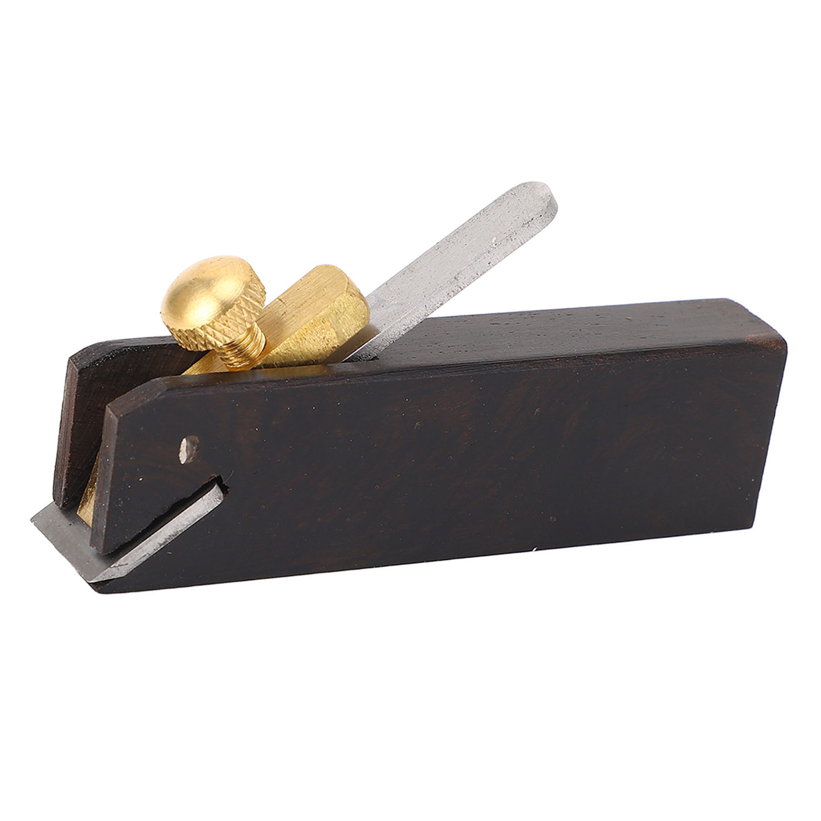 Mini-hobel Aus Ebenholz Und Schnellarbeitsstahl, Handhobel Zum Hobeln, Glätten Und Anfasen Von Holz, 75 X 14 X 20 Mm
