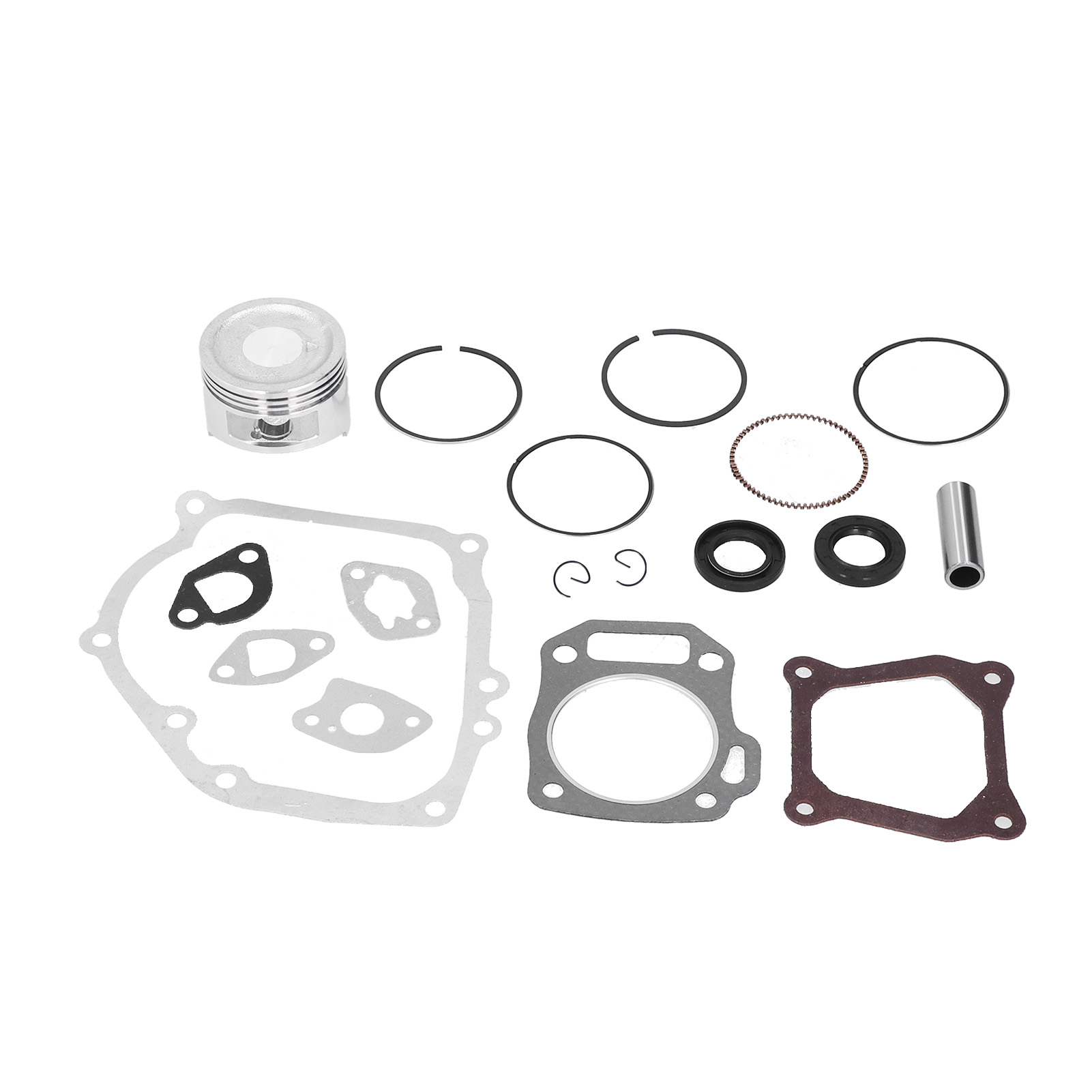 68-mm-motorüberholungssatz Mit Kolben, Dichtung, Kolbenbolzen, Kolbenringen Und Öldichtungen Für Gx160, Gx200, 168f (5,5 Ps, 6,5 Ps)