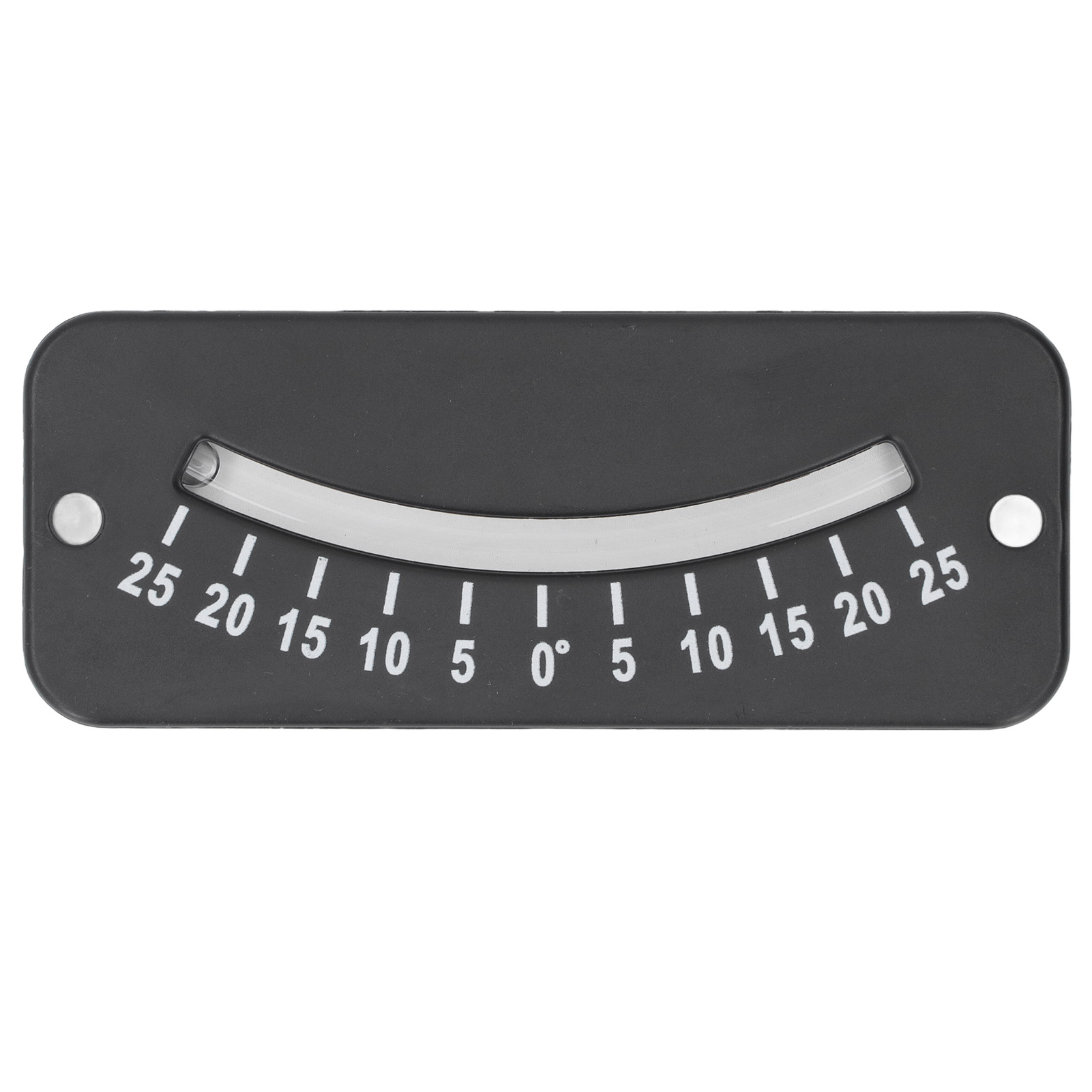 25°-glasrohr-neigungsmesser Mit Gut Ablesbarer Skala, Abs-mini-wasserwaage Für Horizontale Mikrowinkelmessungen