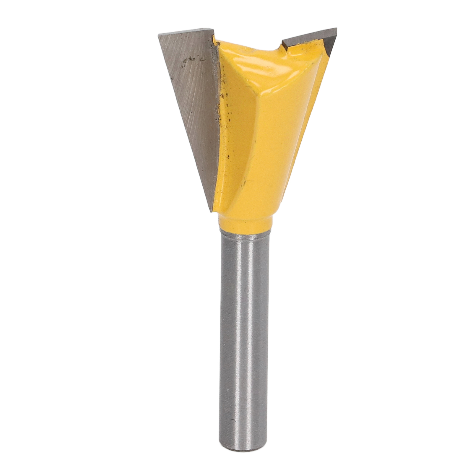Mm (1/4 Zoll) Schwalbenschwanzfräser Für Holzgravuren Und -nuten, Wolframstahl Mit Ptfe-beschichtung, Effiziente Schneide