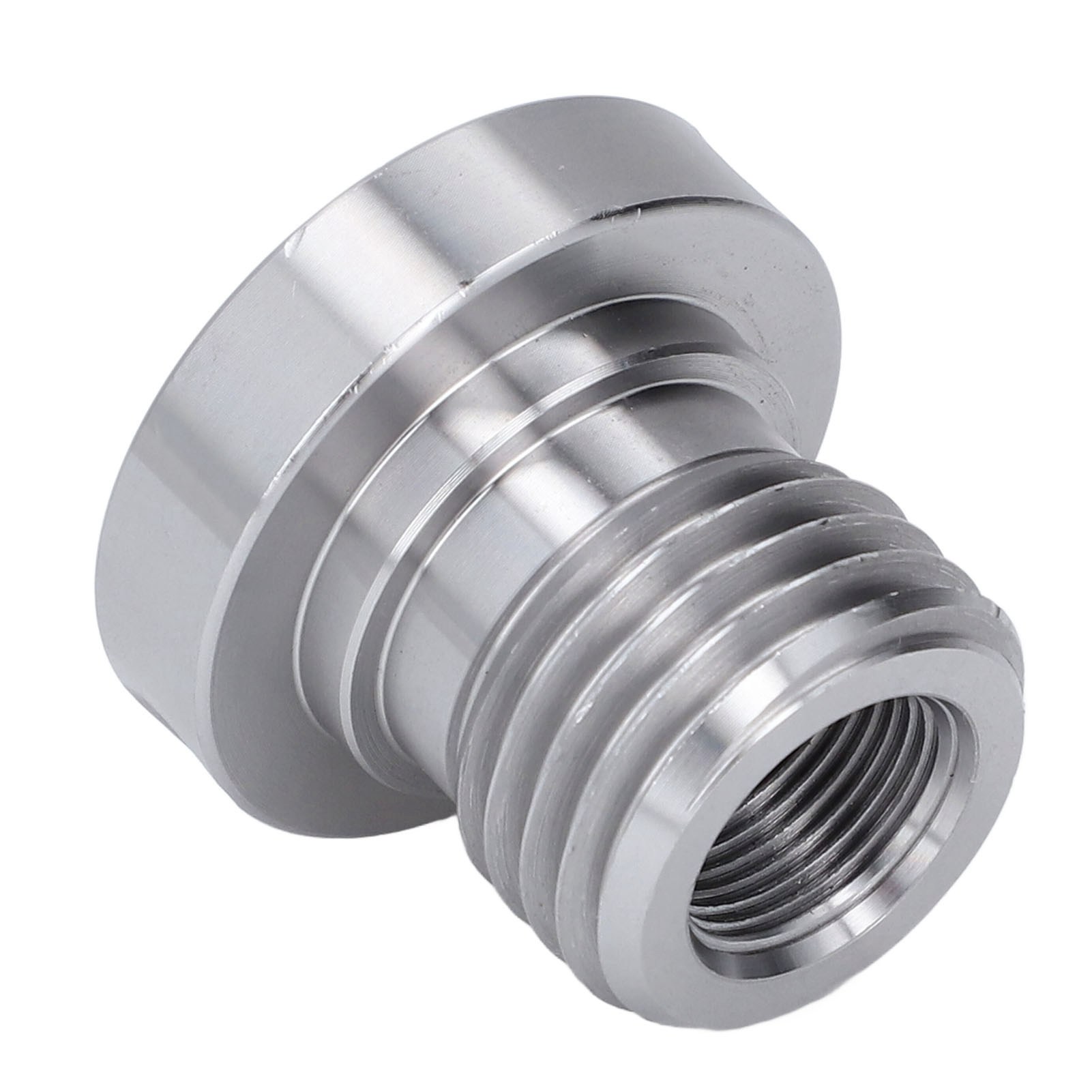 Spindeladapter Aus Edelstahl Für Holzfräse, 33 Mm X 8 Tpi Außengewinde, 20 Mm X 8 Tpi Innengewinde