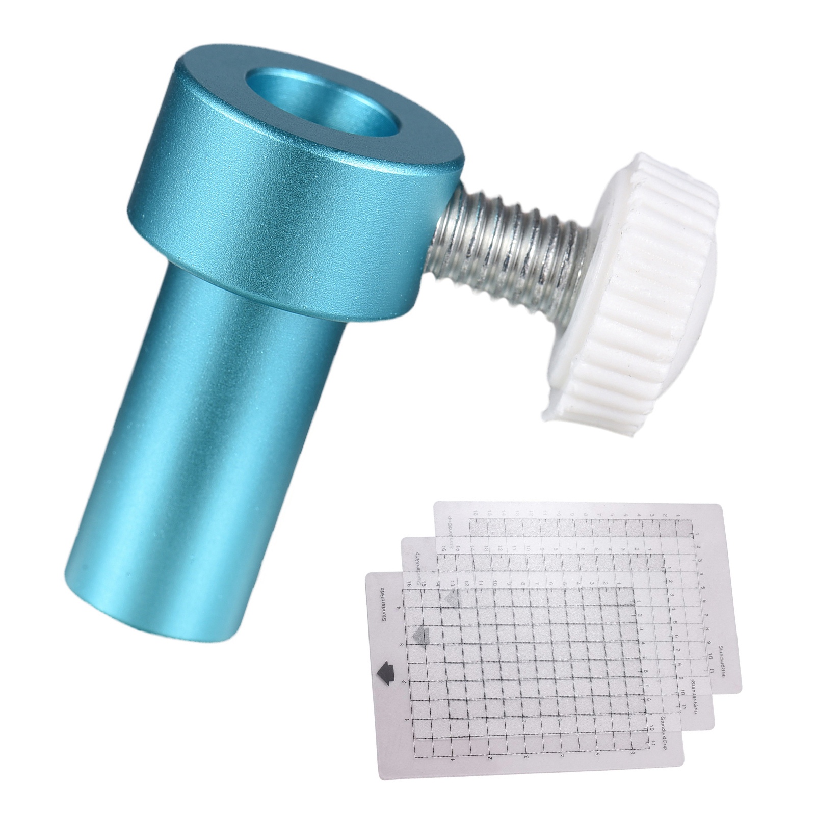 Joy Schneidemaschinen-stiftadapter Aus Aluminiumlegierung Mit 3 Schneidematten 6,5 X 4,5 Zoll Für Marker Mit 8 Mm Durchmesser