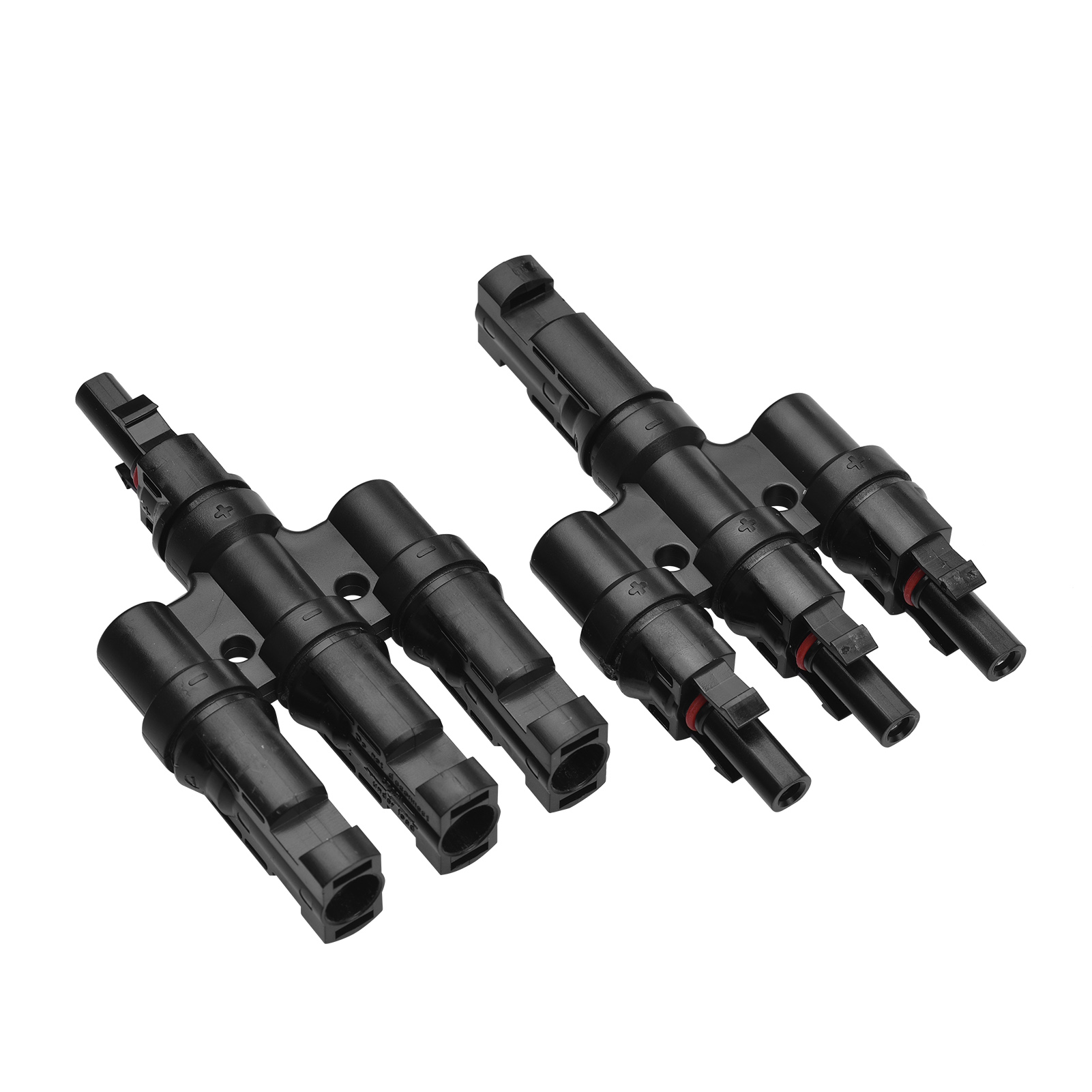 Solar-t-verbinder Für Solarmodule, 3-polig, Ip67 Wasserdicht, 14-10 Awg Stecker/buchse