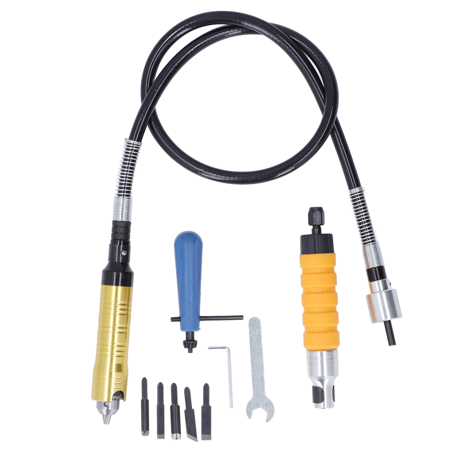 Set Mit 10 Flexiblen Wellenadapter-zubehörteilen, Flexibler Verlängerungsfutterschlüssel Für Bohrschrauber-umrüstsatz