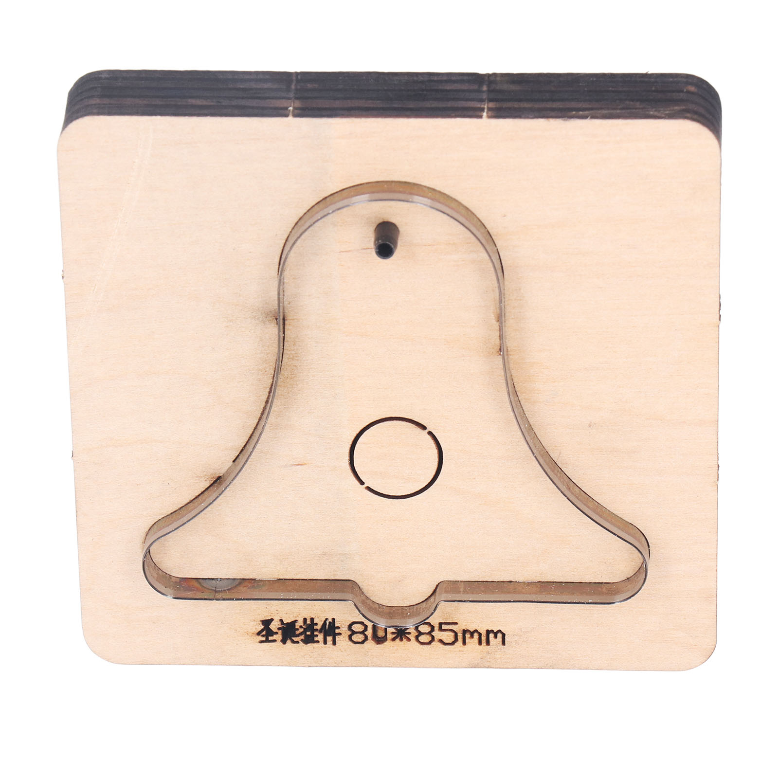 Lederglockenstempel Mit Lochmuster, Stahl-holzlocher, Lederlocher Für Bastelarbeiten Und Heimwerkerprojekte
