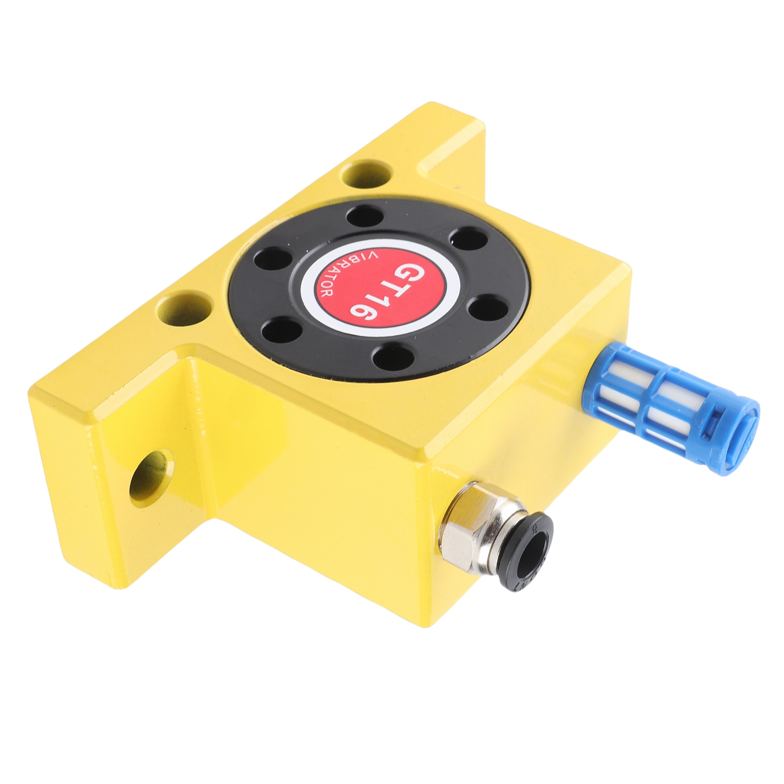 Pneumatischer Turbinenvibrator Gt 16 Aus Aluminiumlegierung, 1220 Bis 3160 N, Für Materialförderung Und Industrielle Siebung