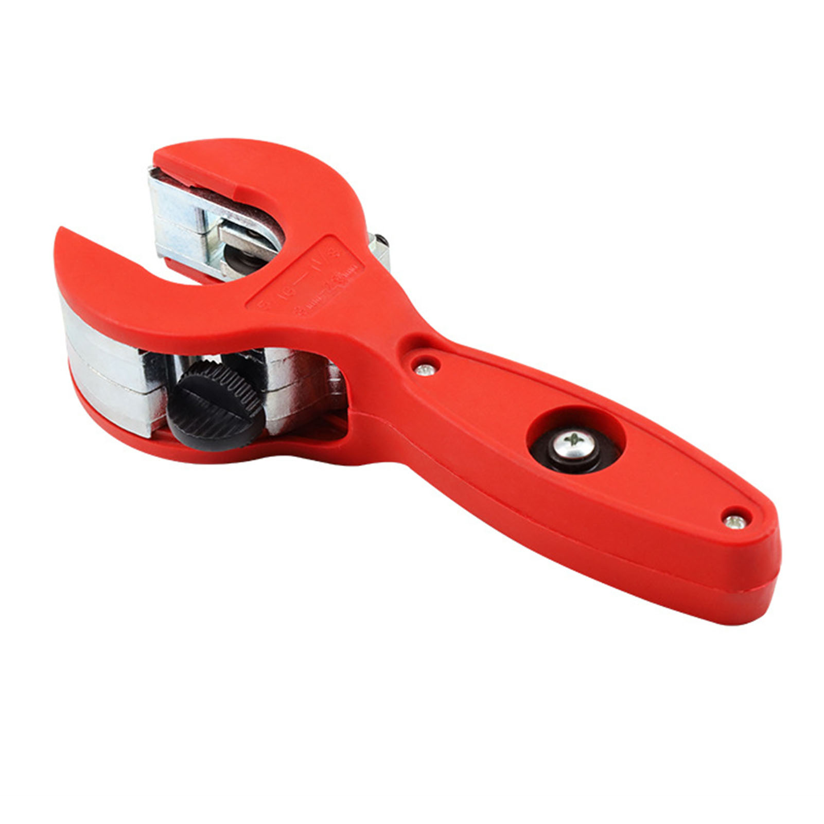 8–29 Mm Ratschen-rohrschneider, Tragbarer Metallrohrschneider Für Sanitärinstallationen, Heimwerkerarbeiten Und Hlk-wartung, Rot