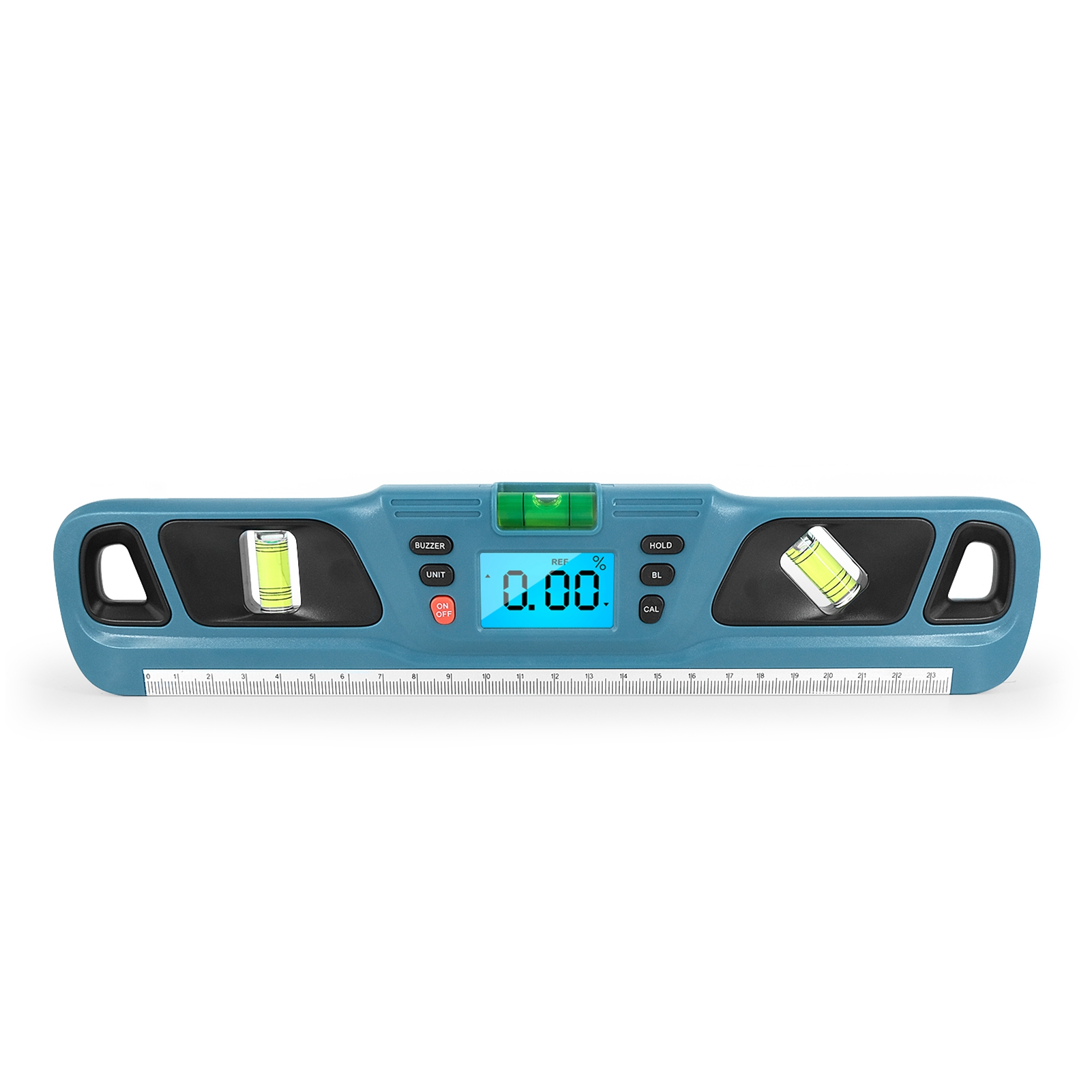 Digitaler Winkelmesser Mit Lcd-bildschirm, Magnetischer Edelstahl-wasserwaage, Multifunktions-winkelmesser Für Absolute Und Relative Winkelmessung Mit Datenhaltefunktion Und Einheitenumschaltung