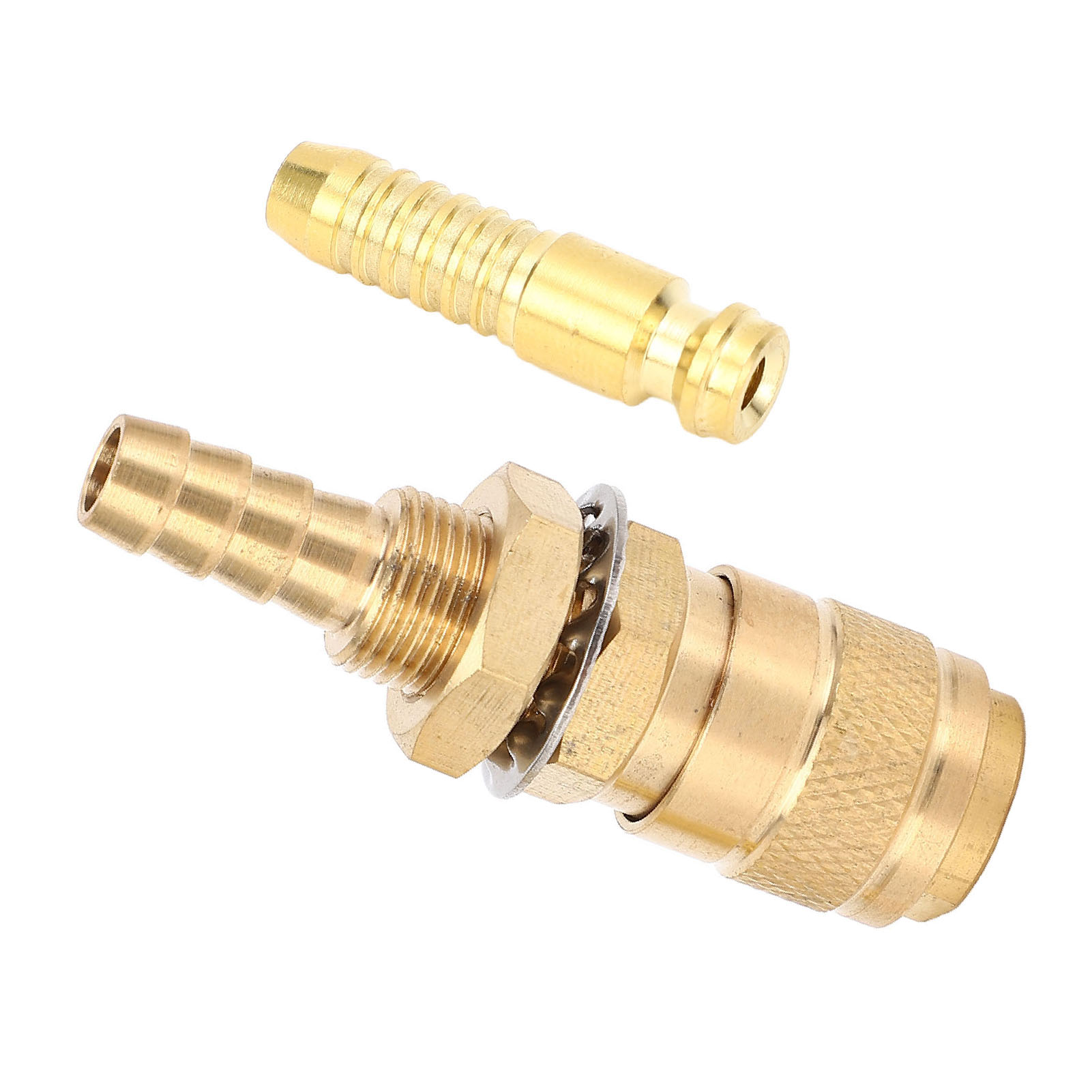 Gasadapter Aus Messing Mit Wasserkühlung, Schnellanschluss Für Pta Db Mig/tig-schweißbrenner, 8 Mm / 0,31 Zoll