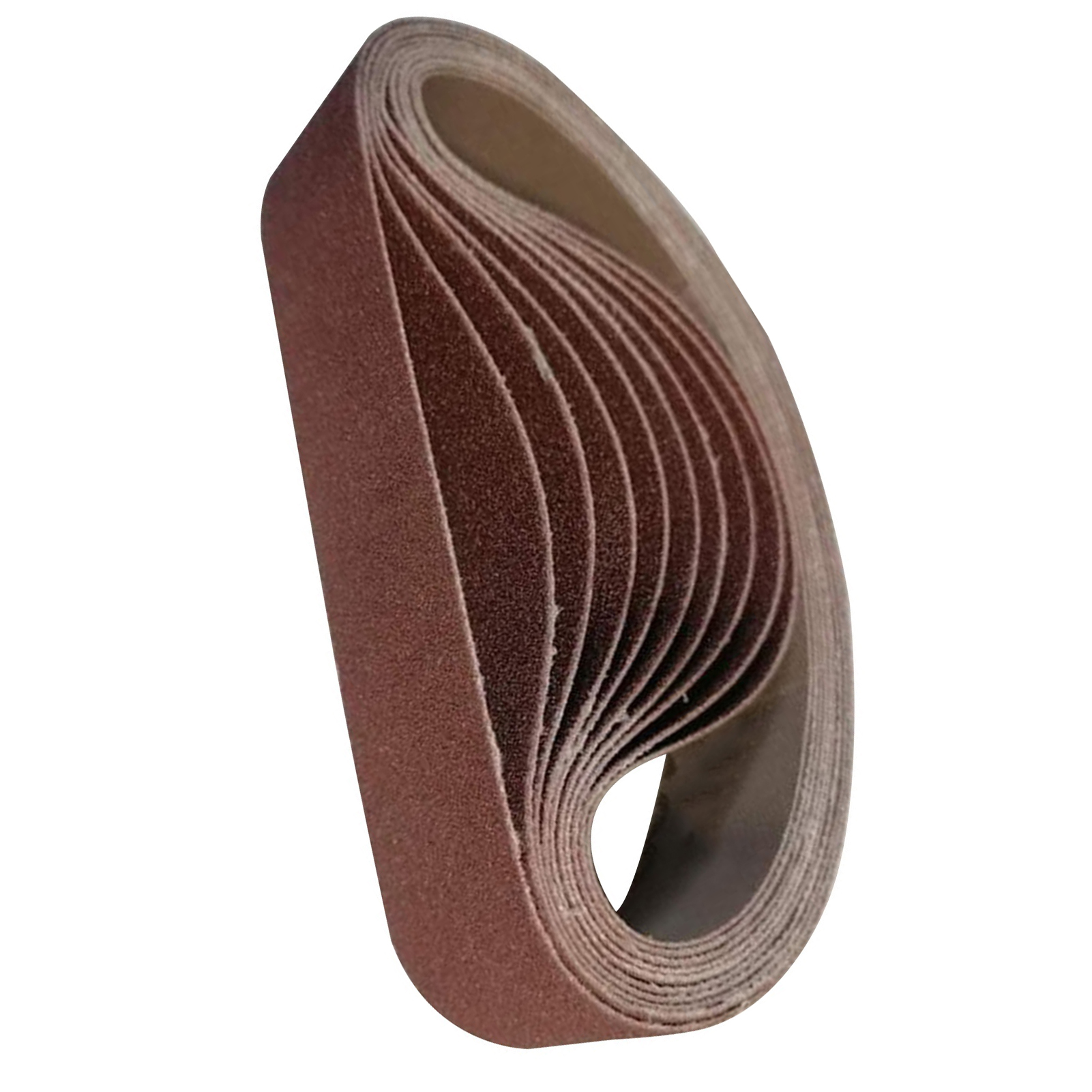 Packung Mit 10 Aluminiumoxid-schleifbändern, Körnung 80, 330 X 30 Mm, Schleifmittel Zum Schleifen Und Polieren