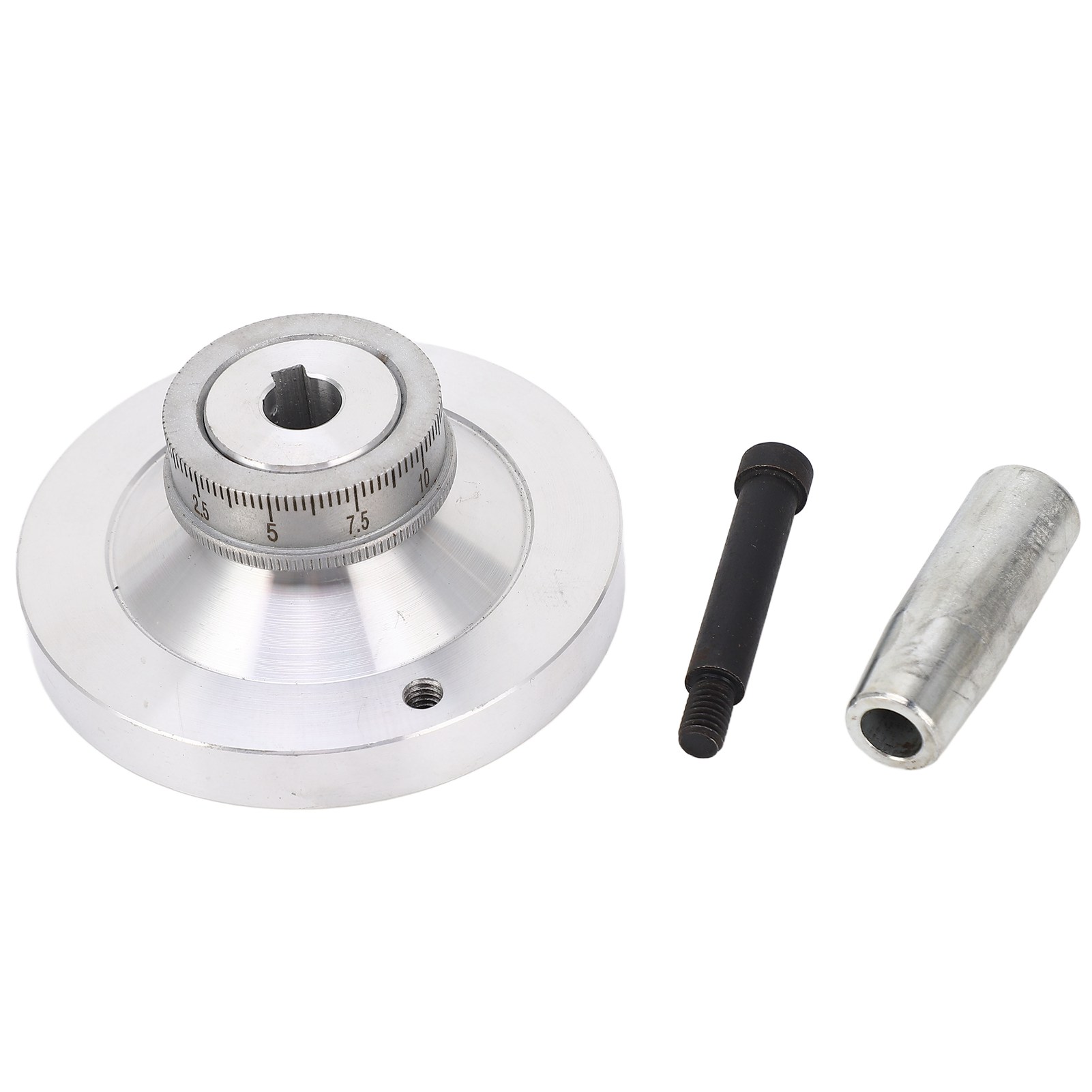 80-mm-drehbankhandrad Aus Aluminiumlegierung Mit Kurbel Für Kleine Drehmaschinen 7x12 7x14 0618 Cj18a