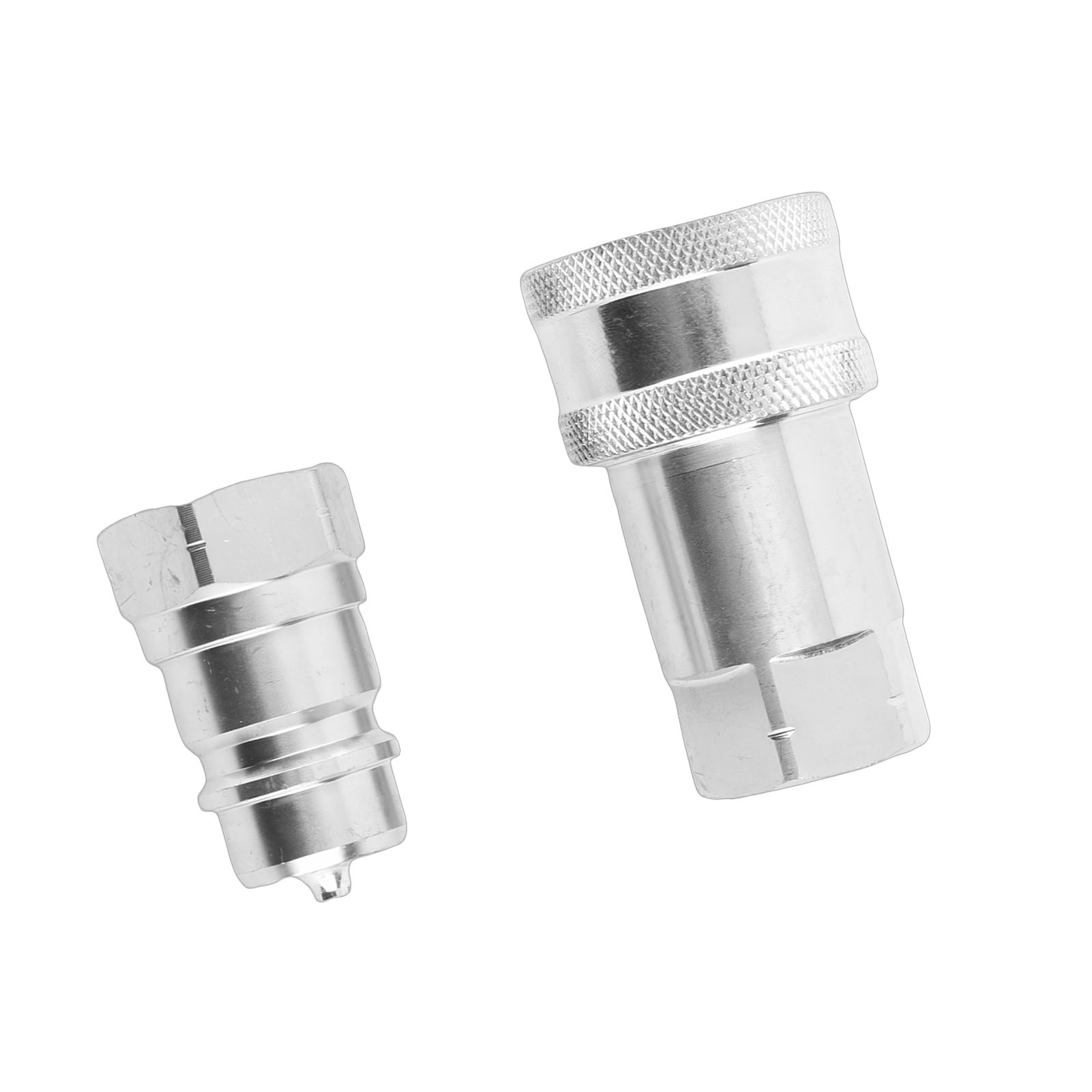 Stück Schnellkupplungs-hydraulikverschraubungen 1/2 Zoll Npt Außengewinde Innengewinde Iso 7241-a Mit Staubkappen