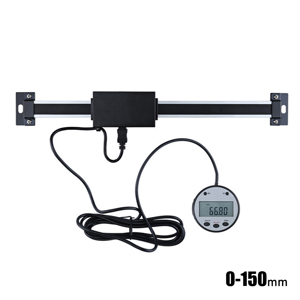 0,01 Mm Externer Magnetischer Digital-linear-encoder Mit Fernanzeige Für Fräs- Und Drehmaschinen 5403-150 (0–150 Mm), Optionale Vertikale Größe