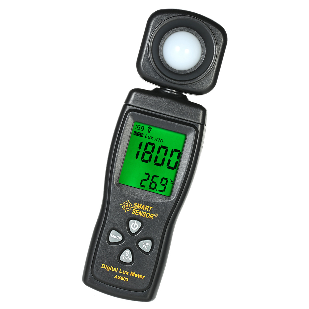 Smart Sensor Mini-digital-luxmeter, Taschenformat, Lcd-bildschirm, Lichtmesser 0-200000 Lux