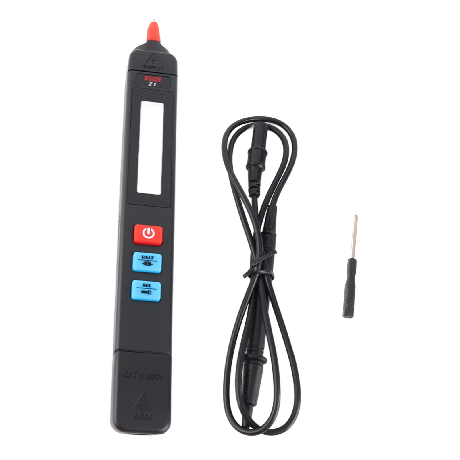 Intelligentes Zangenmultimeter Mit Lcd-display, Spannungsanzeige (2000 Zähler), Dc/ac-frequenz- Und Widerstandsmessung, Ncv-durchgangsprüfung, Phasen- Und Neutralleiterprüfung
