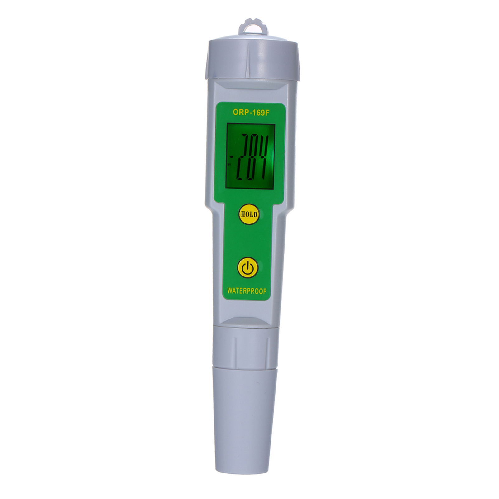 Orp Ip55 Wasserdichter Wasserqualitätstester Mit Hintergrundbeleuchtung Für Trinkwasser, Hydrokultur, Aquarium Und Schwimmbad (weiß) Orp-169f