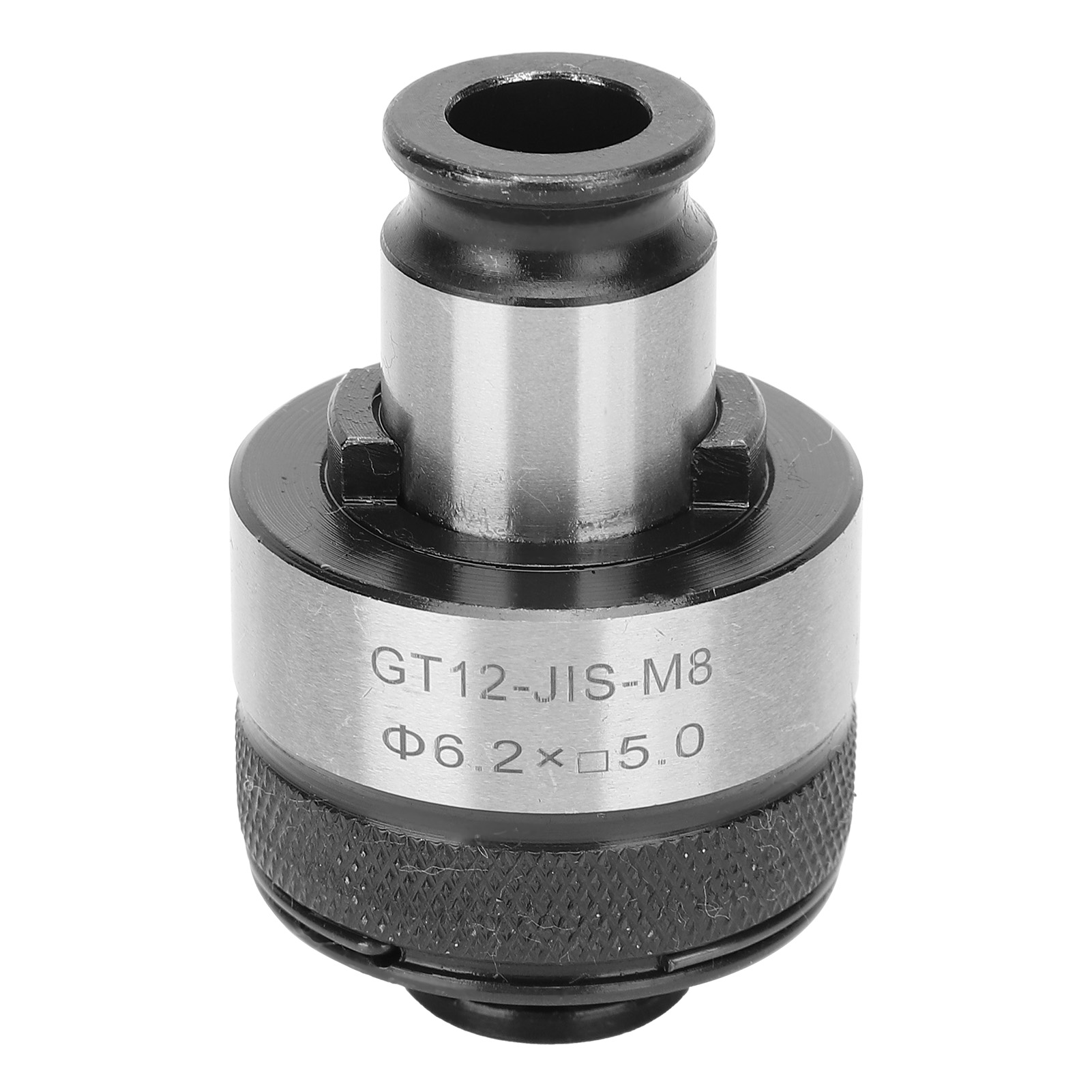 Schnellwechsel-gewindeschneidfutter Mit Überlastschutz Und Einstellbarer Drehung, Gt12-jis-m8 Schnellarbeitsstahl, M8-schaft, 15x12 Mm Japanisches Standard-cnc-werkzeug