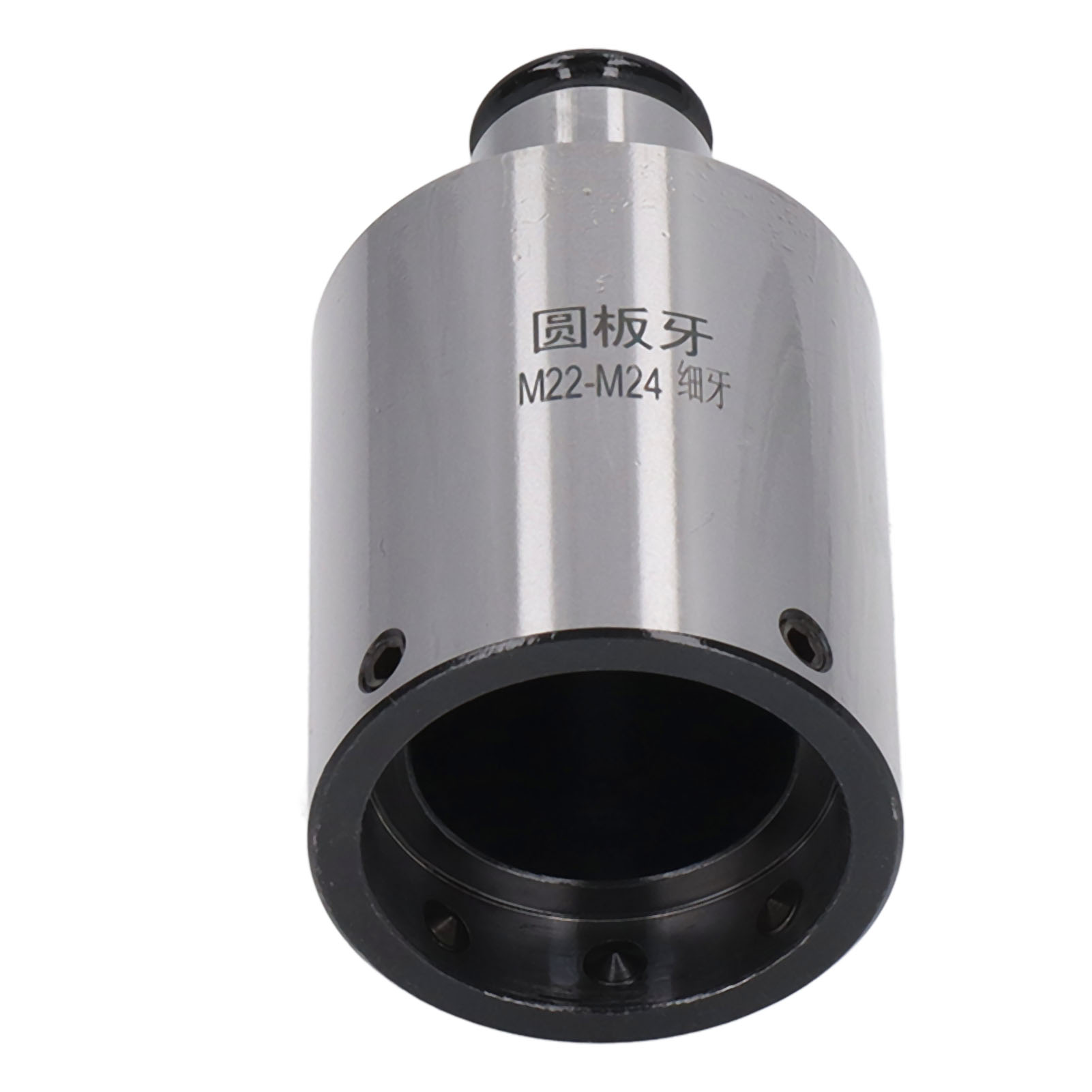 Hochpräzises Rundgewindebohrfutter Aus Kohlenstoffstahl, 30 Mm Außendurchmesser, Gt24, M22, M24 Feingewinde, Mit Innensechskantschlüssel