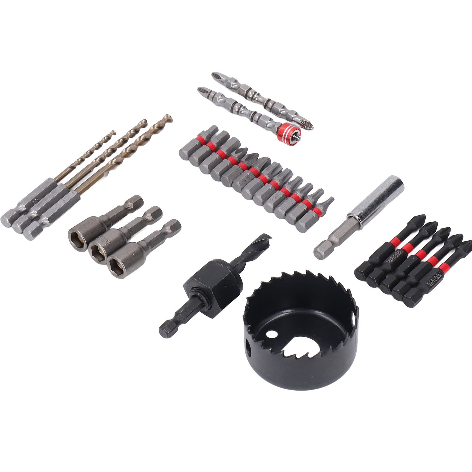 S2 Mehrzweck-schraubendreher-bit-set: Sechskant, Kreuzschlitz, Torx, Für Holz, Metall, Beton