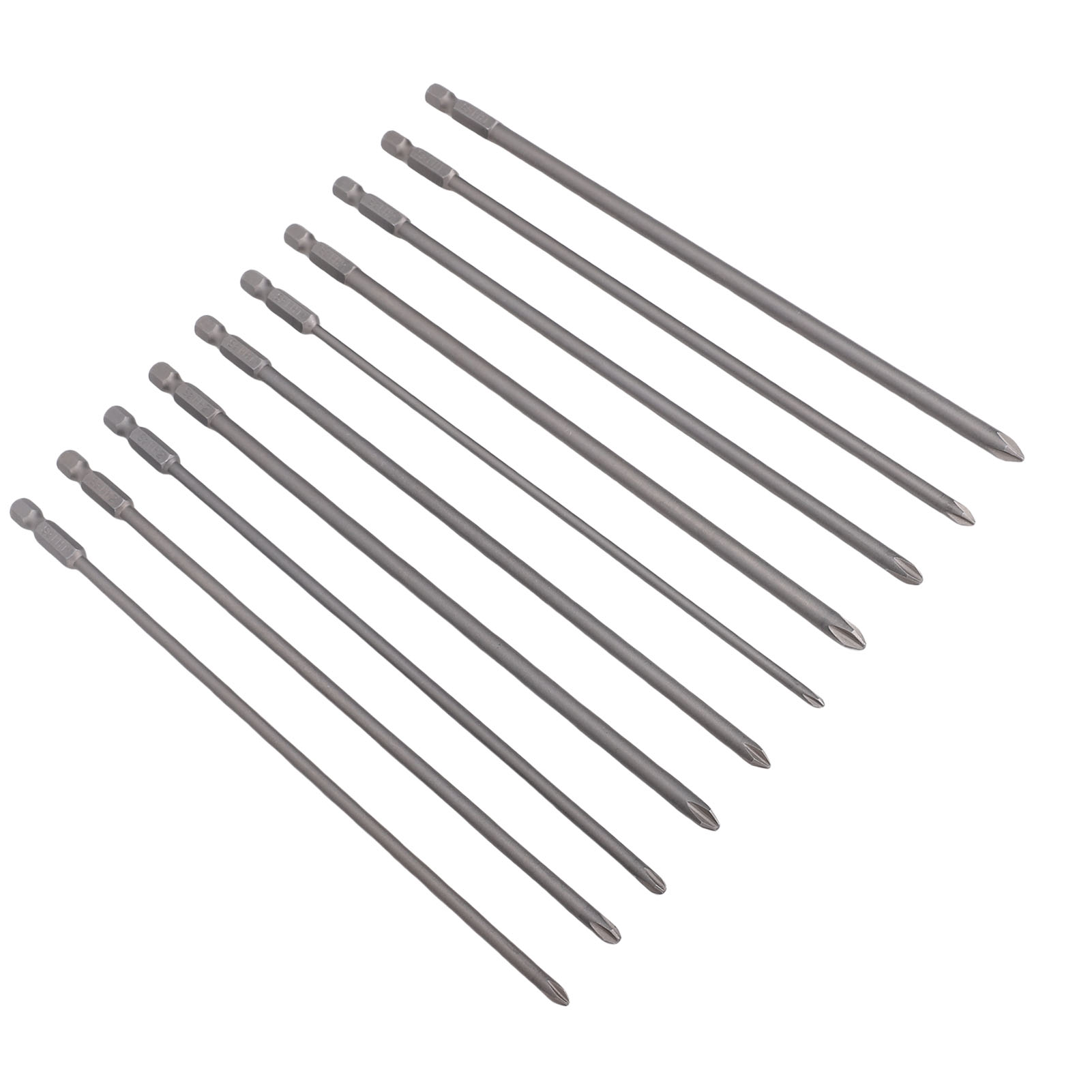 Set Mit 10 1/4 Zoll 200 Mm S2-legierungsstahl-sechskant-schraubendreherbits Für Reparatur Und Wartung