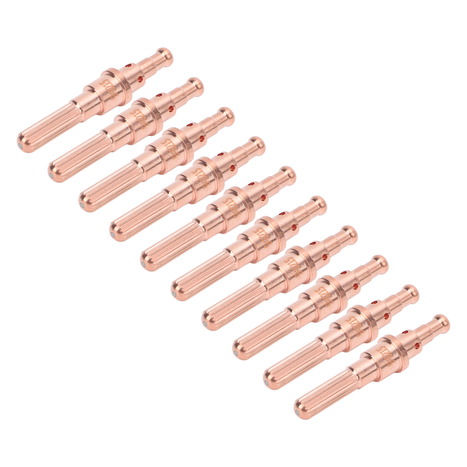 Packung Mit 10 Messing-plasmaelektroden 9-8215, Kompatibel Mit Thermal Dynamics Sl60 Und Sl100 Schneidgeräten