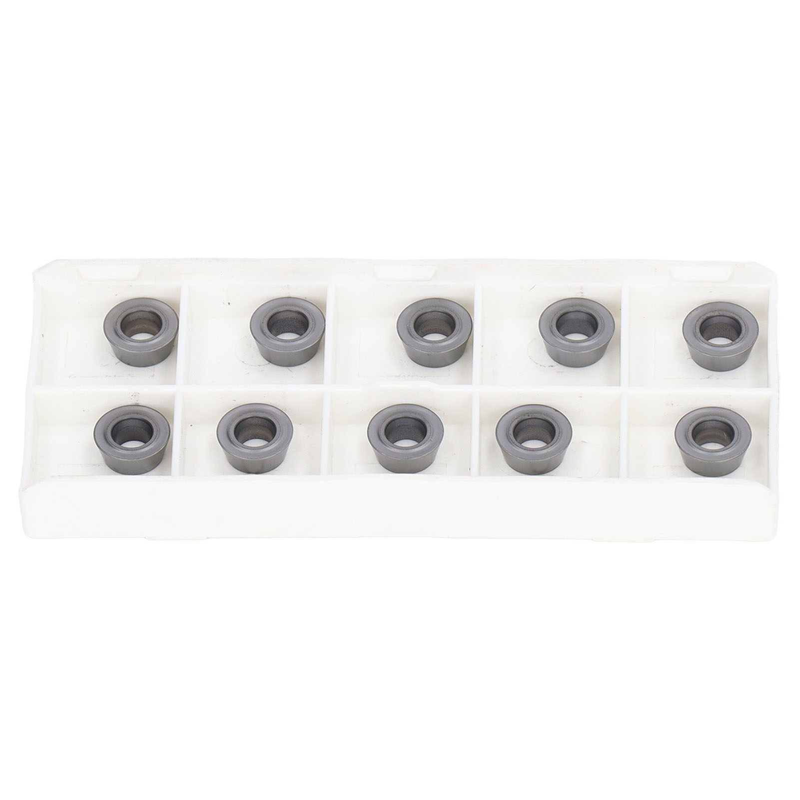 Satz Mit 10 Beschichteten Cnc-wendeschneidplatten Aus Hartmetall Für Dreh- Und Fräsmaschinen, Ersatzteil Für Die Industrielle Bearbeitung