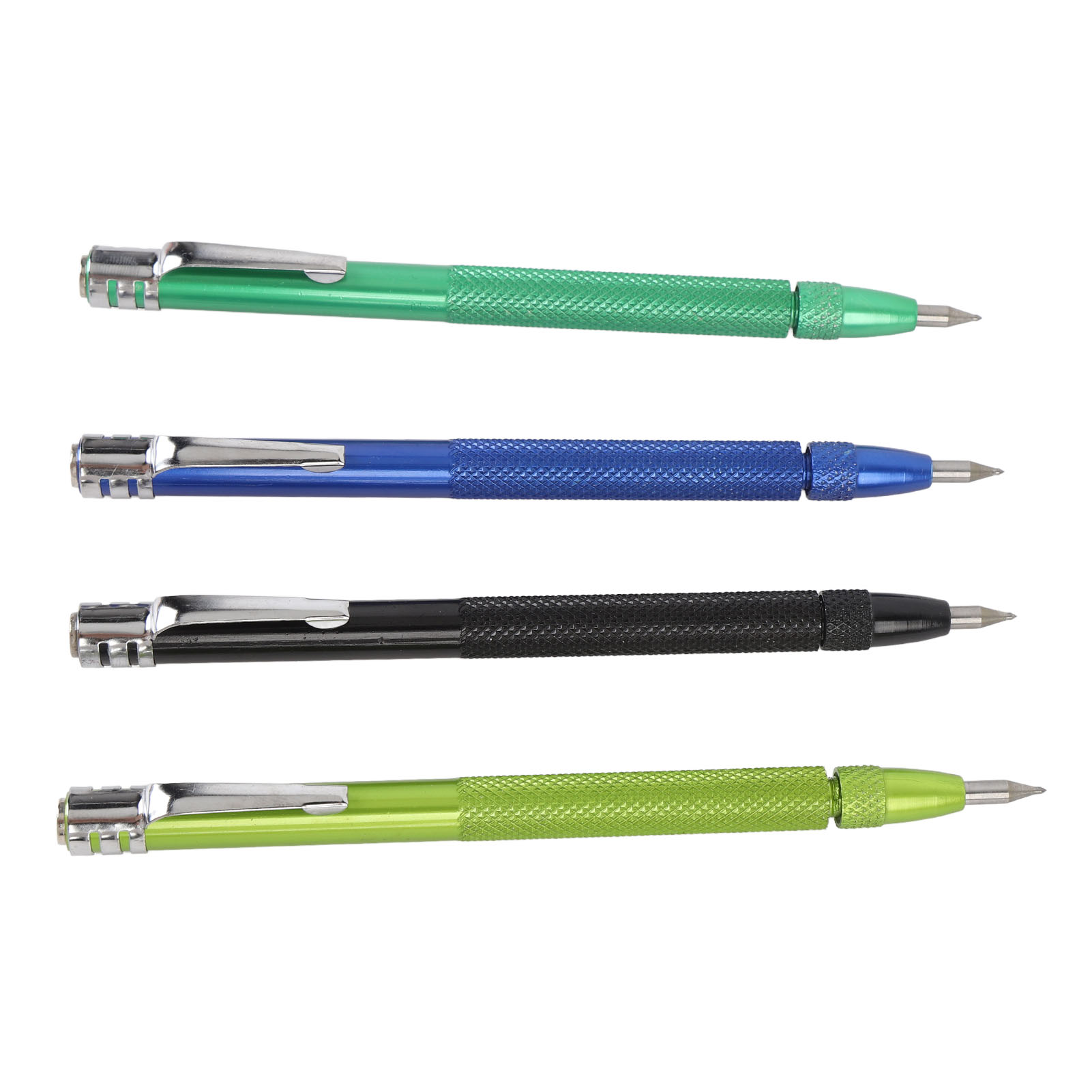 Set Mit 4 Magnetischen Markierungsstempeln Inklusive Lineal, Wolframkarbidspitze, Gravierwerkzeug Für Fliesen, Glas, Marmor, Stein Und Metall