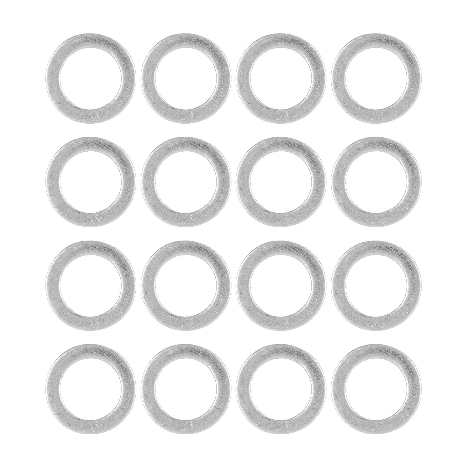 Packung Mit 60 Flachen Edelstahl-unterlegscheiben, 6 Mm Innendurchmesser, 9 Mm Außendurchmesser, Für Wartungszwecke, 4807-0609-1000