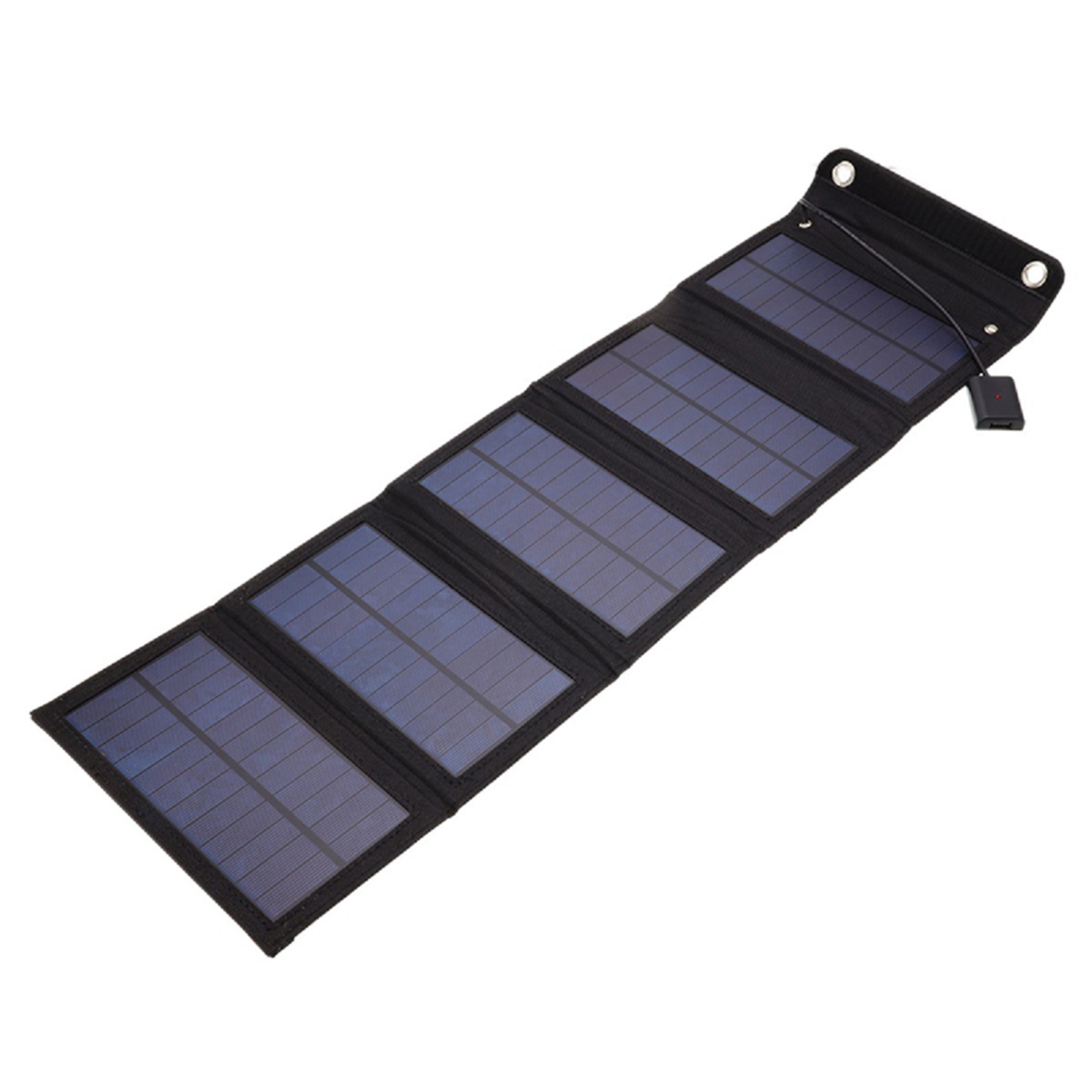 15w Faltbares, Tragbares, Monokristallines Silizium-usb-solarpanel Für Camping, Wandern, Solarladegerät Für Handys, Regendicht (ip65), Faltbar