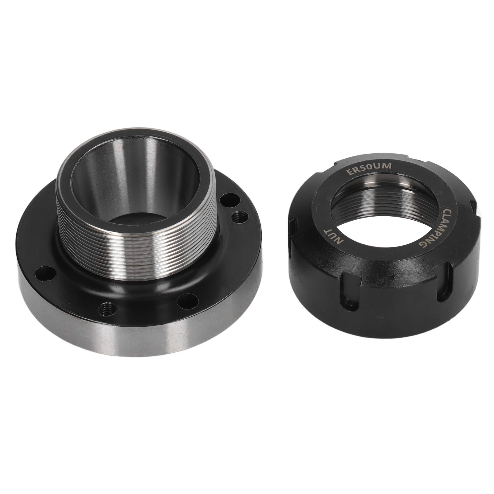 Er50 100mm 7-loch-werkstückfutter Aus Kohlenstoffstahl Für Cnc-fräs- Und Drehmaschinen