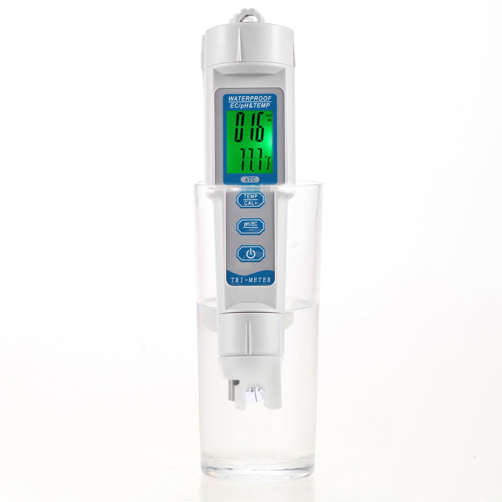 Professionelles 3-in-1-wasserqualitätsmessgerät Im Stiftformat: Ph-, Ec- Und Temperaturmessgerät Für Schwimmbäder, Aquarien Und Hydrokulturen