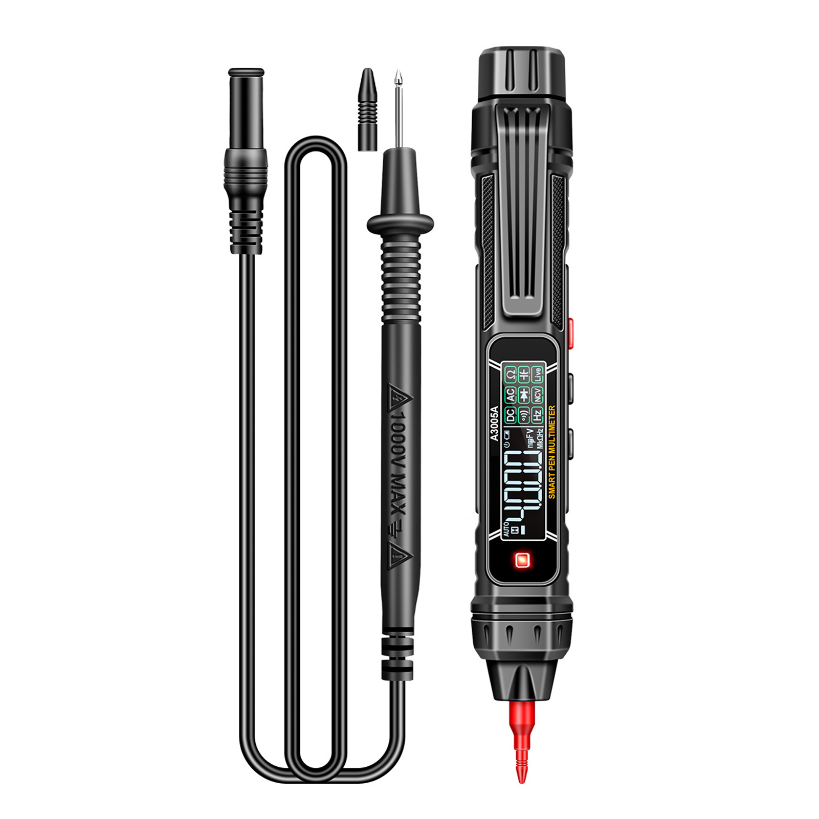 Aneng A3005a/b Professionelles Smart-clamp-multimeter Stiftsensor-tester Sequentielles Ncv Berührungsloses Voltmeter Elektrisches Werkzeug