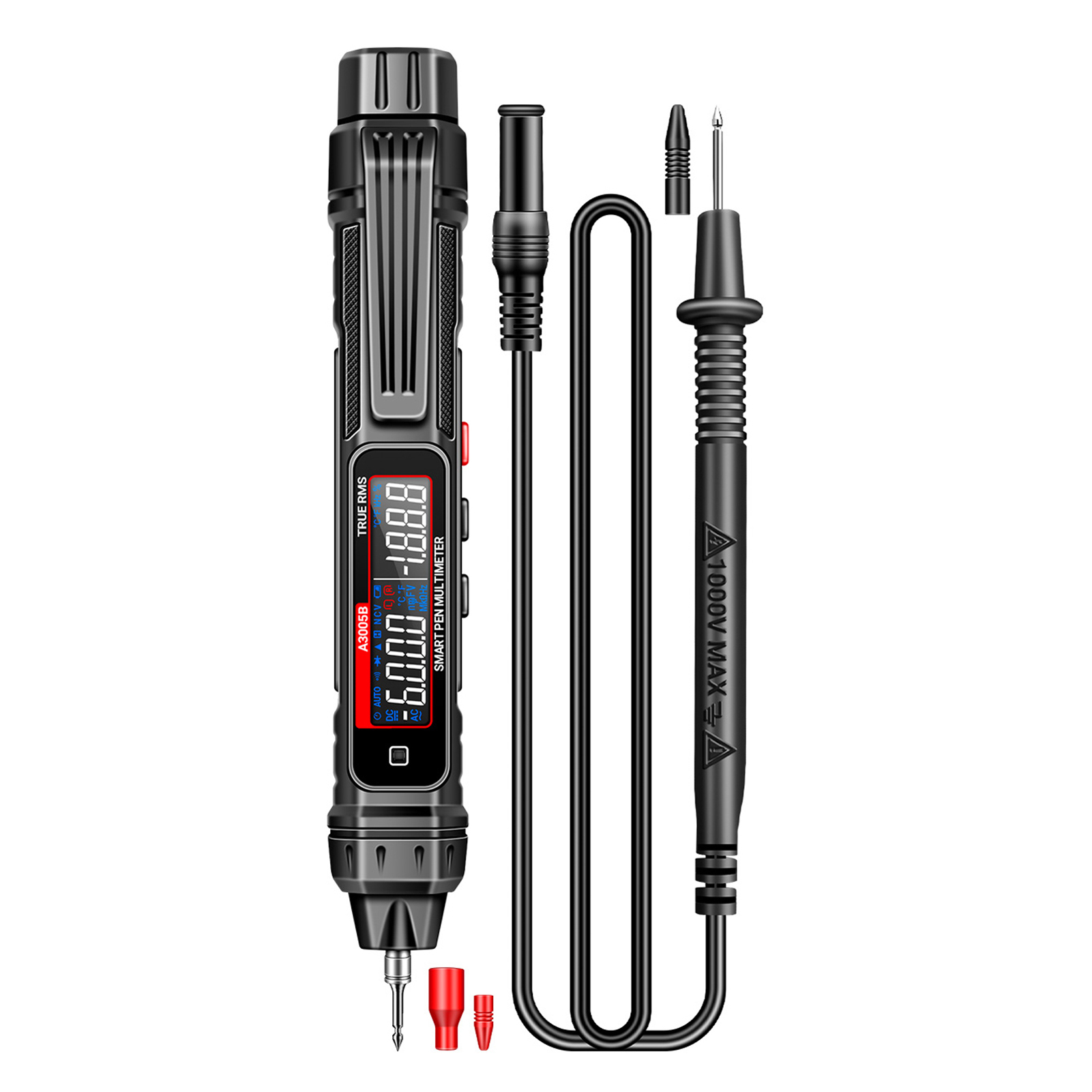 Aneng A3005a/b Professionelles Intelligentes Digitales Zangenmultimeter Mit Stiftsensor, Dreiphasen-berührungslos-voltmeter, Elektrowerkzeuge