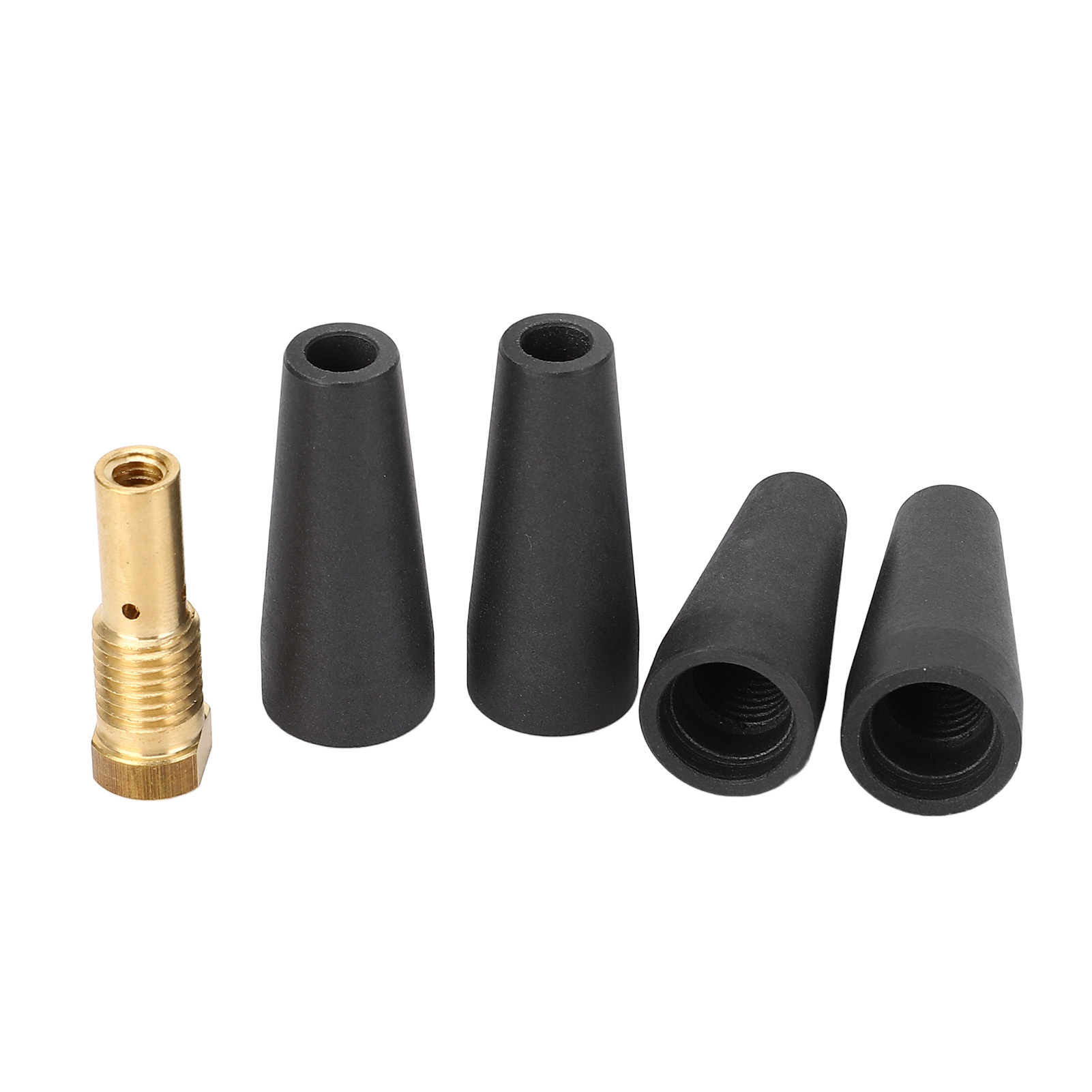Set Mit 4 Gaslosen Düsen Mit Ptfe-durchflusskern Und 1 Messing-gasdiffusor Für Century Fc90 80gl