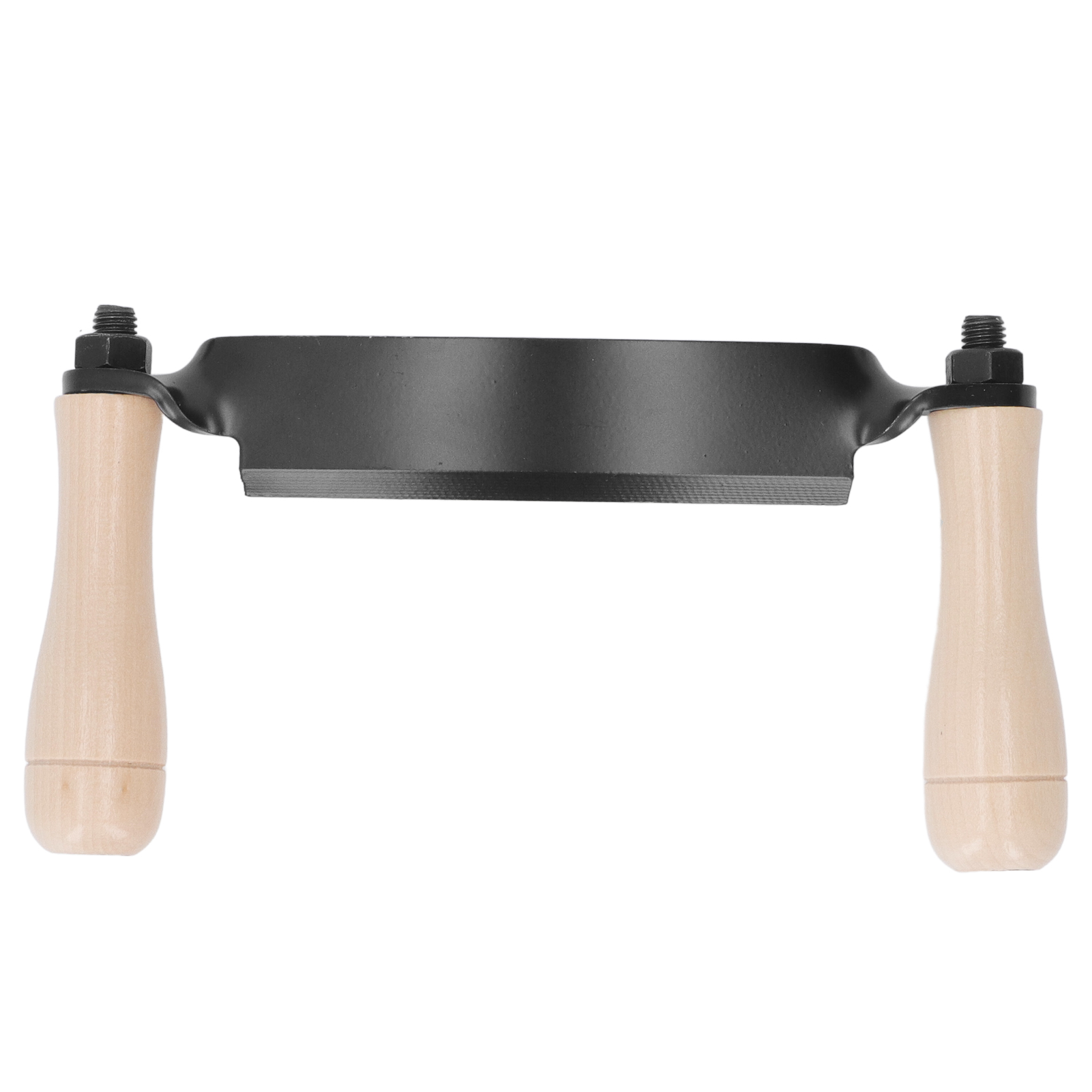 20 Cm Gebogener Handhobel, Robuster Schwarzer Wolframstahl, Zum Entrinden Von Holz Und Für Heimwerkerprojekte