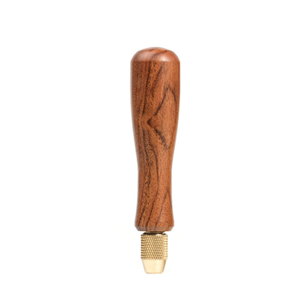 Set Aus 10 Goldfarbenen Diamantfeilen Mit Palisandergriffen, Raspelset Für Die Holzbearbeitung, Manuelles Schleifwerkzeug Für Holz, Metall Und Kunststoffe