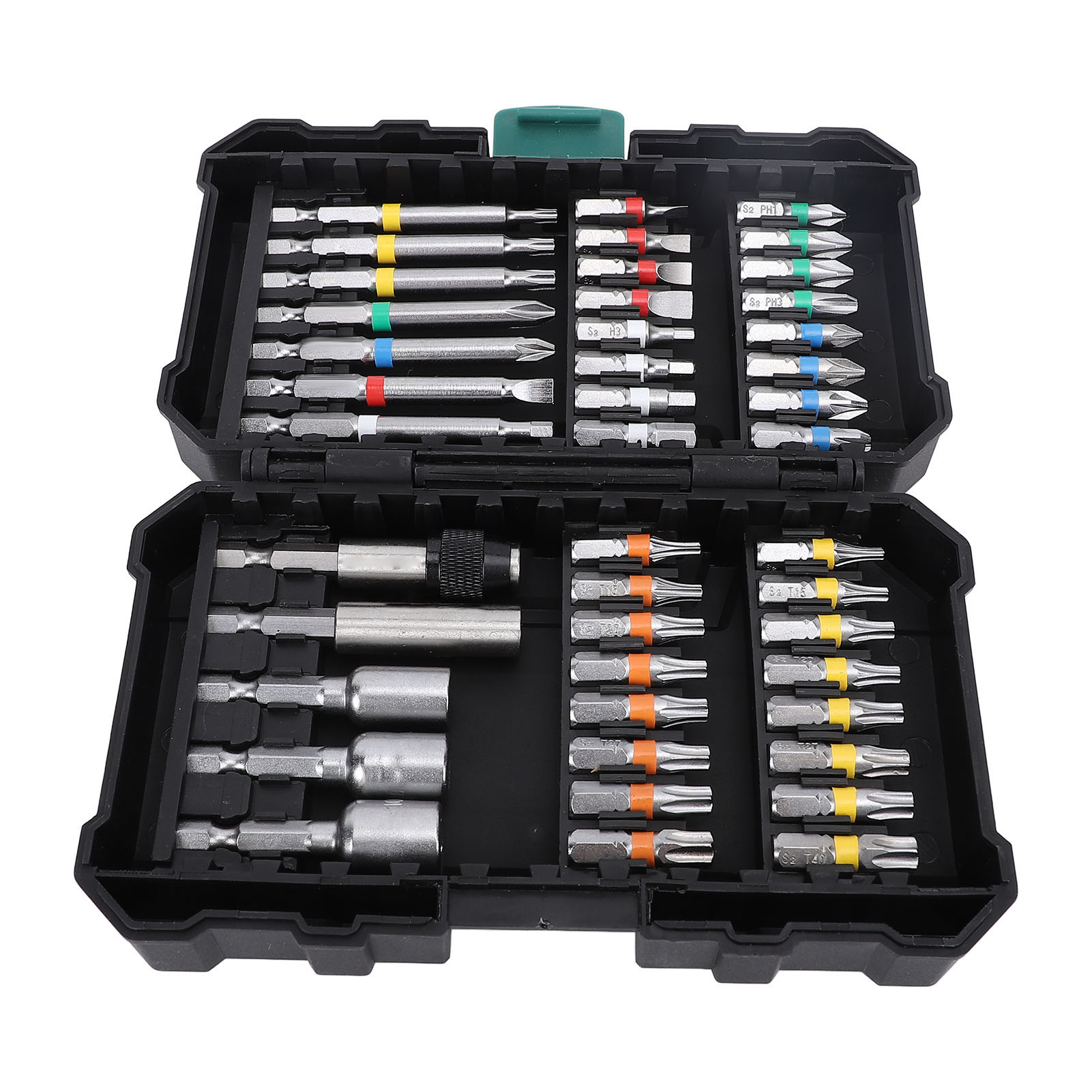 Magnetisches Set Aus Hochfesten Schlagschrauberbits Aus Legiertem Stahl Mit Aufbewahrungskoffer